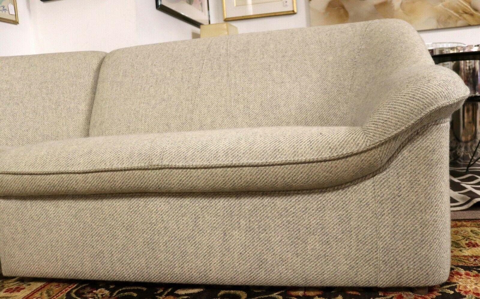 Bramin Mobler Danish Curved Sectional Sofa Mid-Century Modern 3 Piece In Good Condition In Keego Harbor, MI