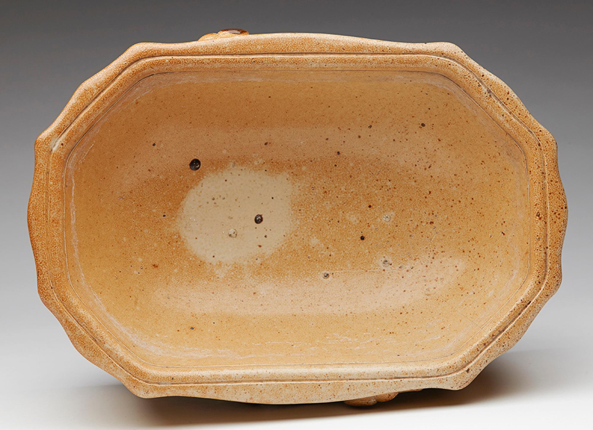 Brampton Early Victorian Salt Glazed Stoneware Dog Bowl For Sale 6
