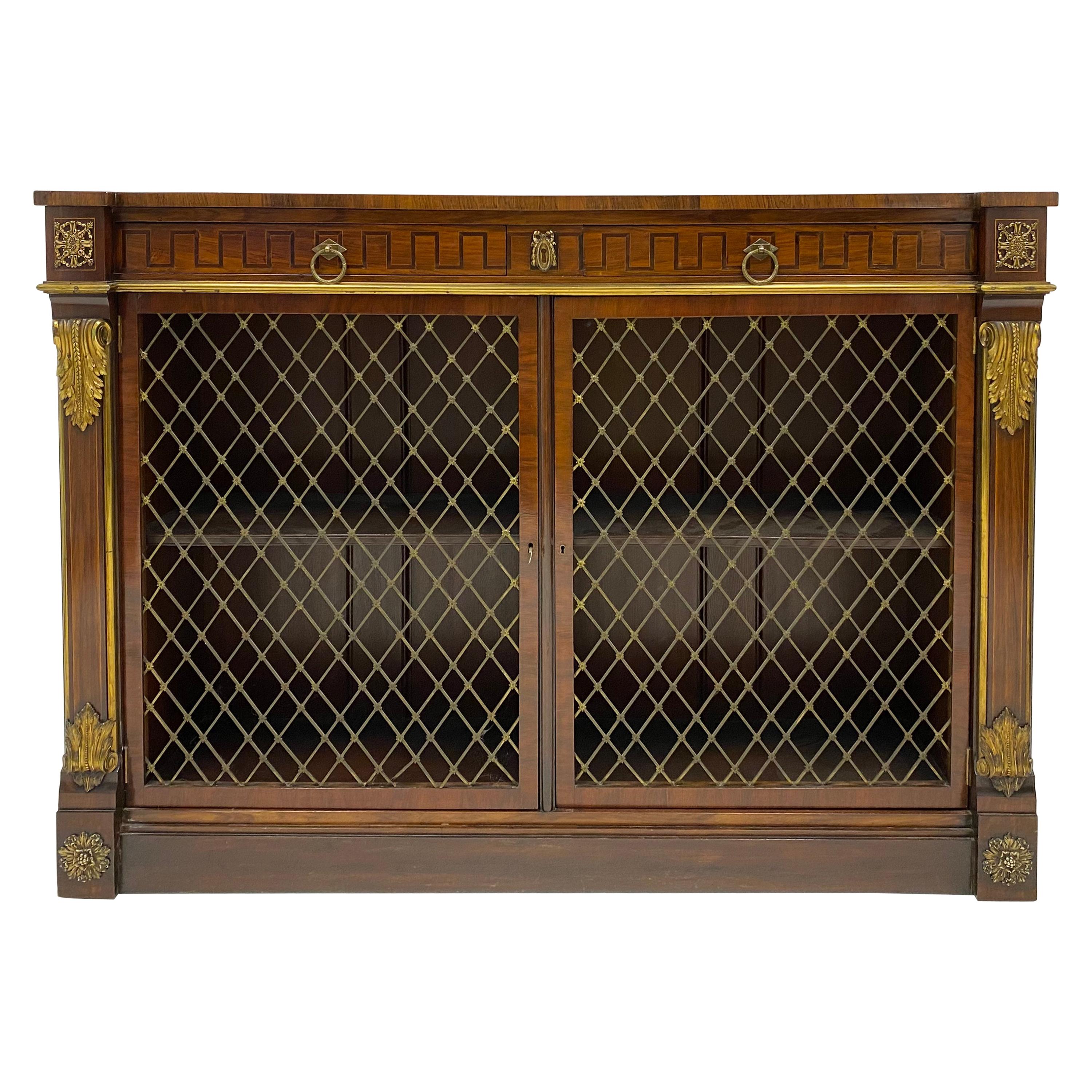 Brampton House English Regency Style Cabinet or Server, circa 1960