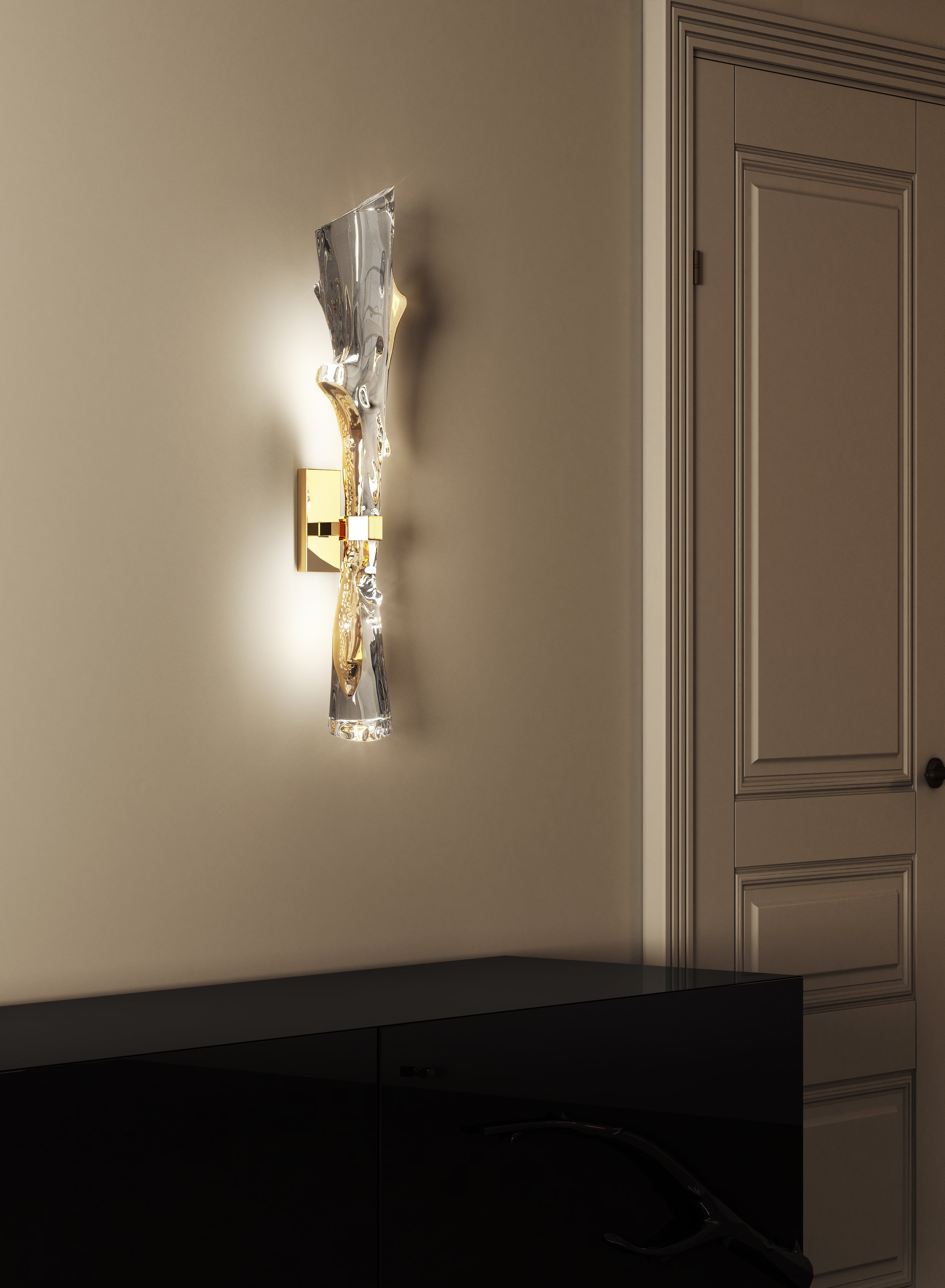 Branch D'or Sconce by Barlas Baylar For Sale