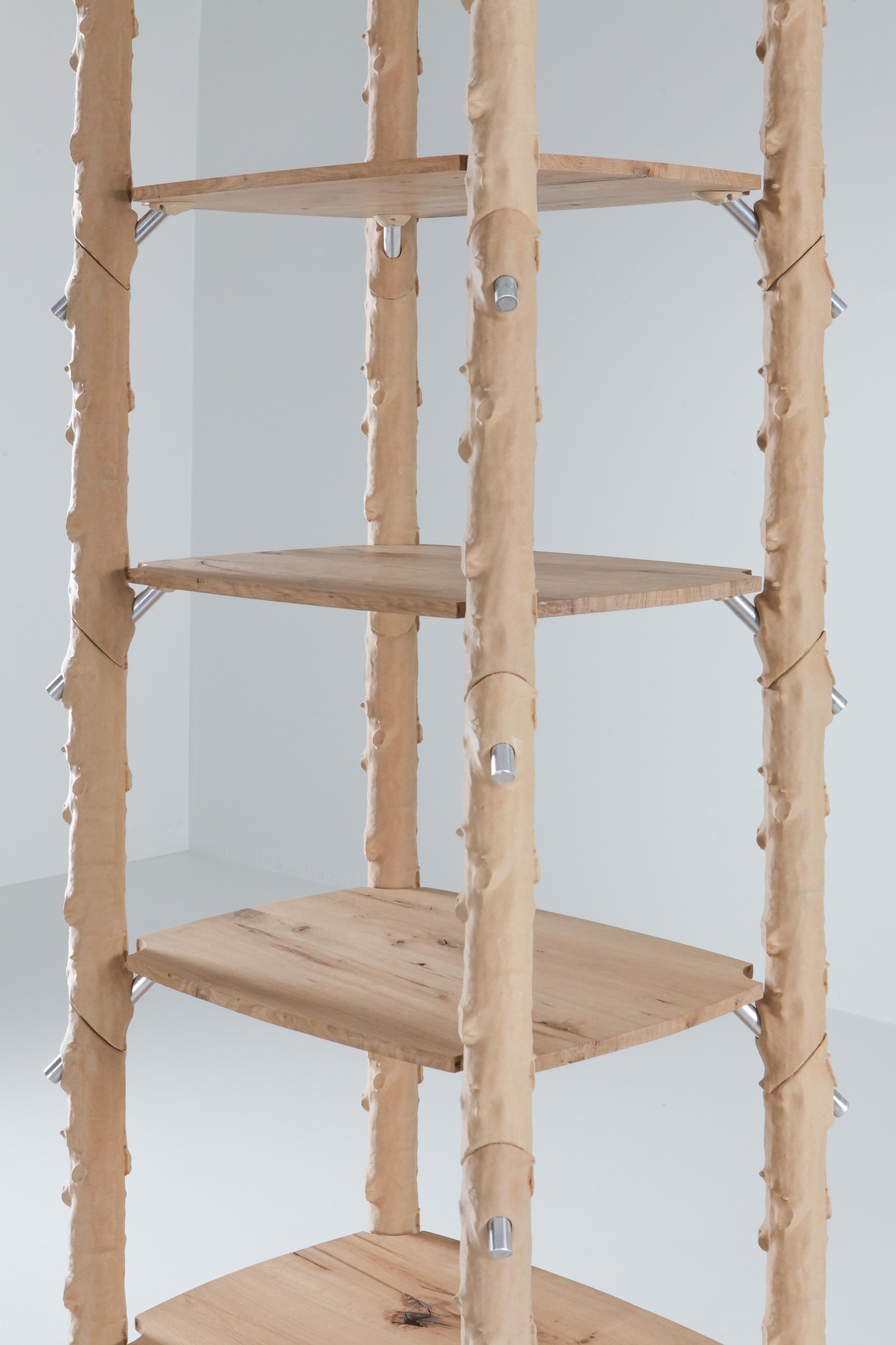 'Branch-Ish Shelf' Contemporary Free Standing Shelves, Schimmel & Schweikle 2020 For Sale 1