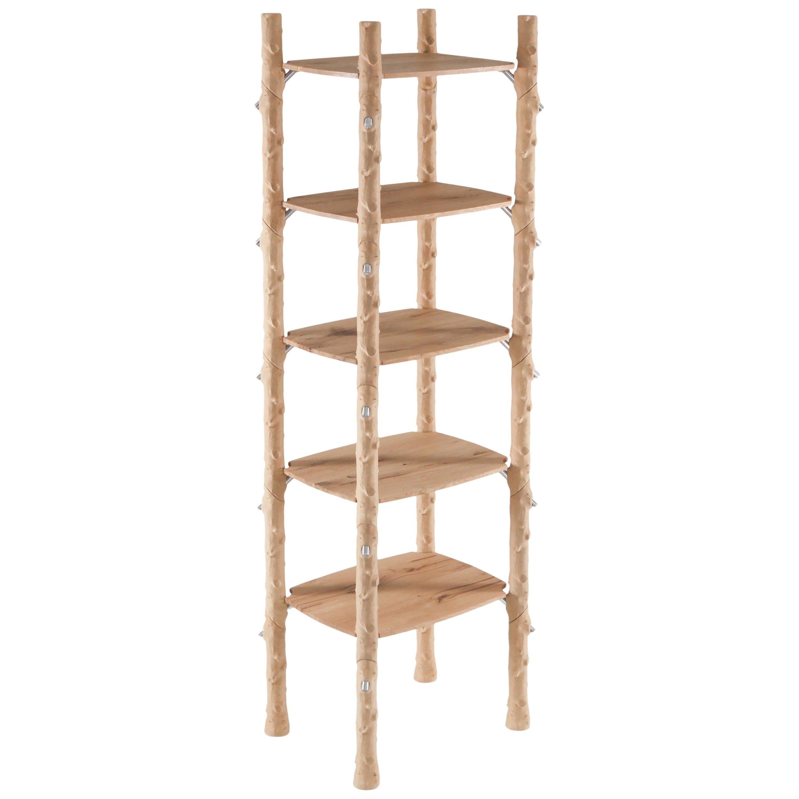 'Branch-Ish Shelf' Contemporary Free Standing Shelves, Schimmel & Schweikle 2020 For Sale