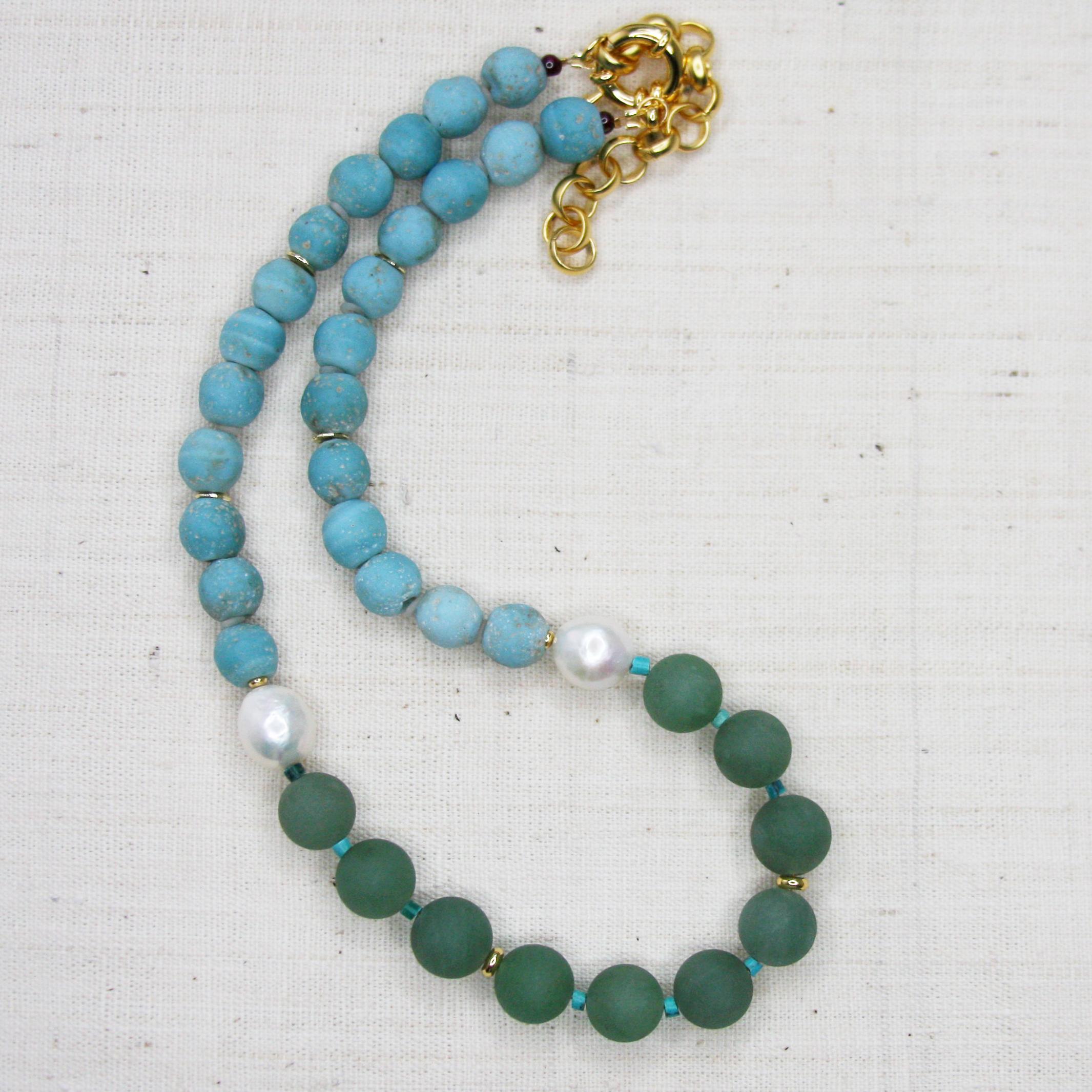 Artigiano Collana di perle Branch of the Seine - by Bombyx House in vendita