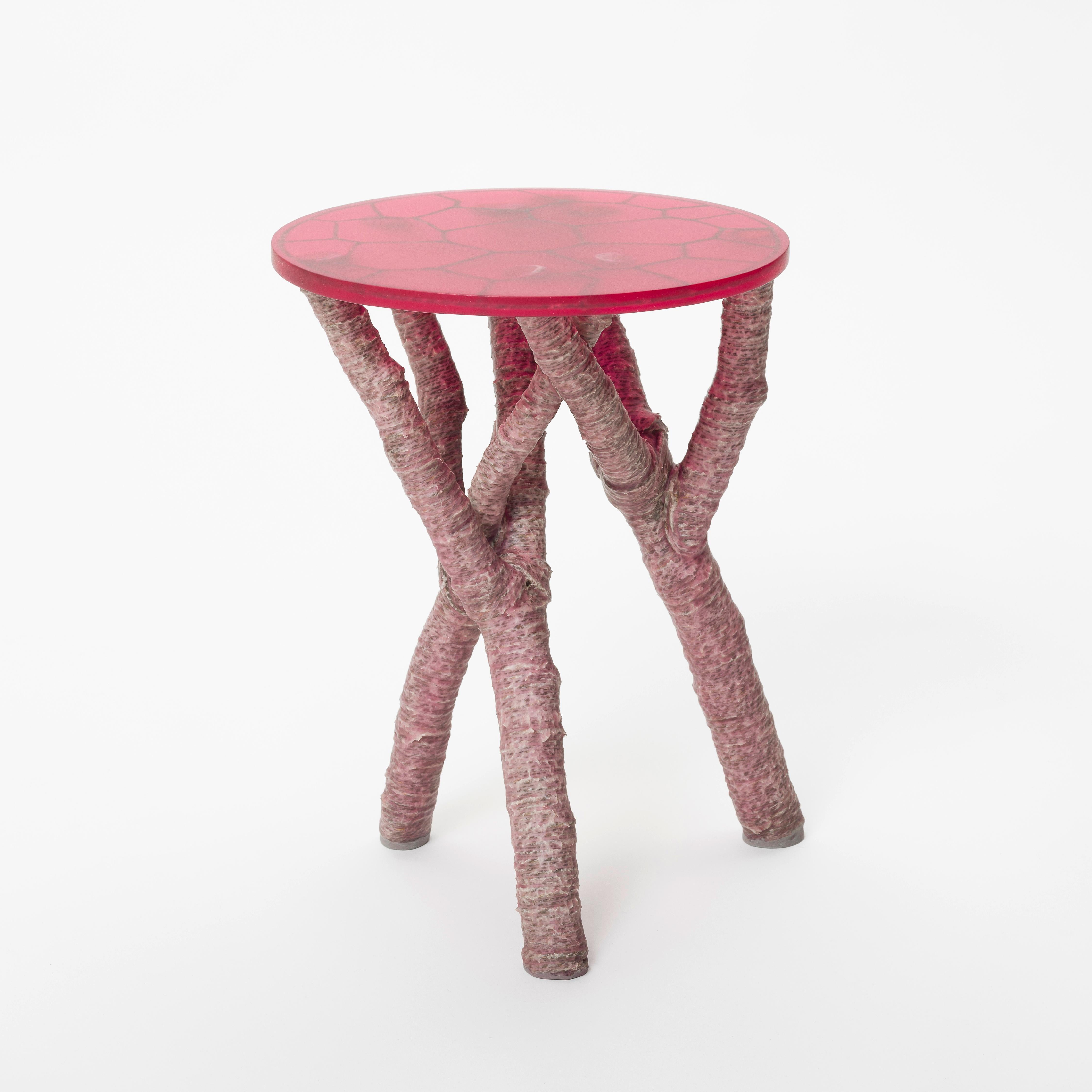 Branch Side Table by Philipp Aduatz
One of a Kind
Dimensions: D 33 x W 33 x H 44.5cm
Materials: Wood, flax fibers, biobased epoxy resin.

Austrian product designer Philipp Aduatz has launched a new furniture collection that attempts to break from