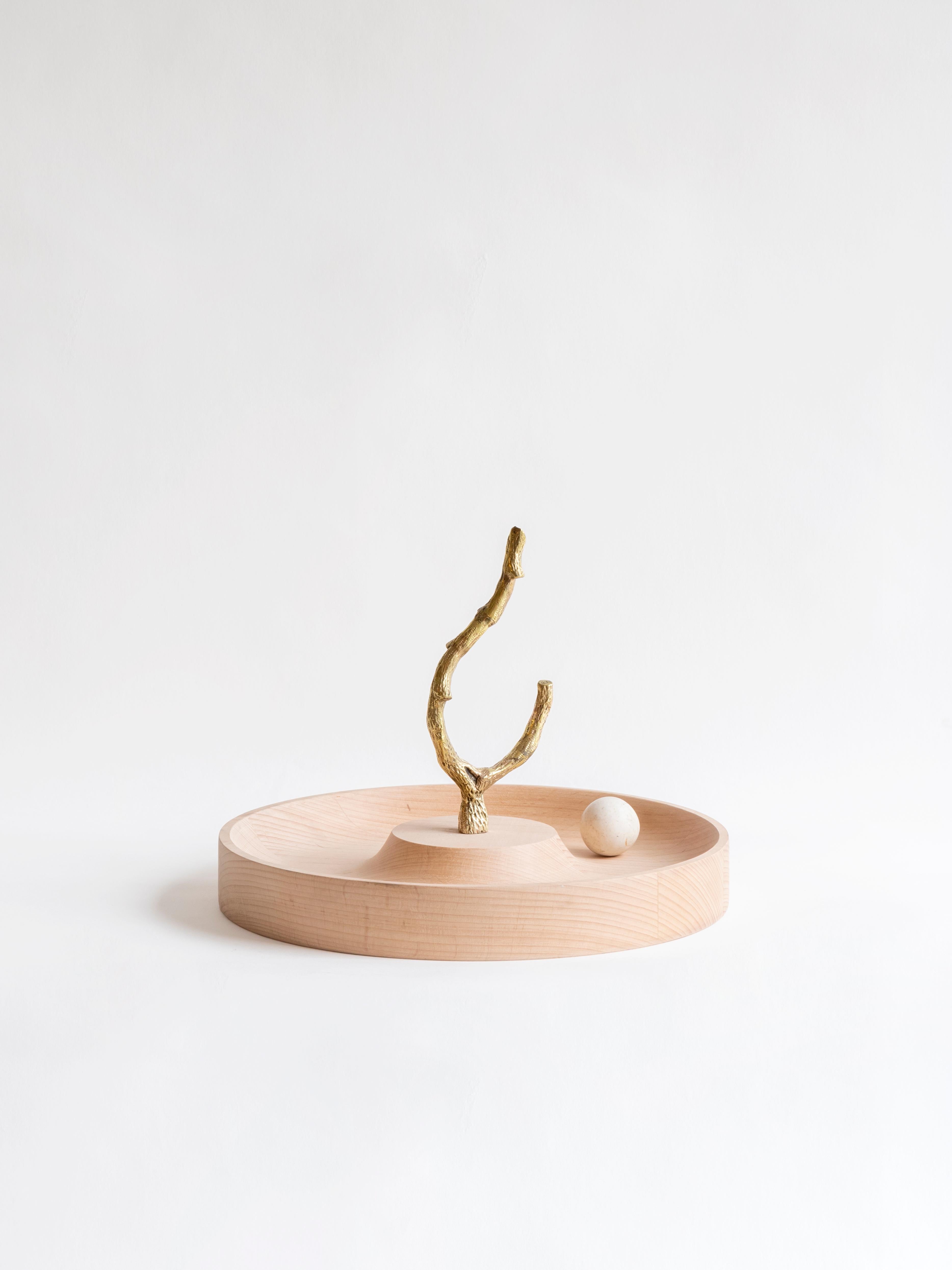 Post-Modern Branch T-Trays by ZPS Studio For Sale