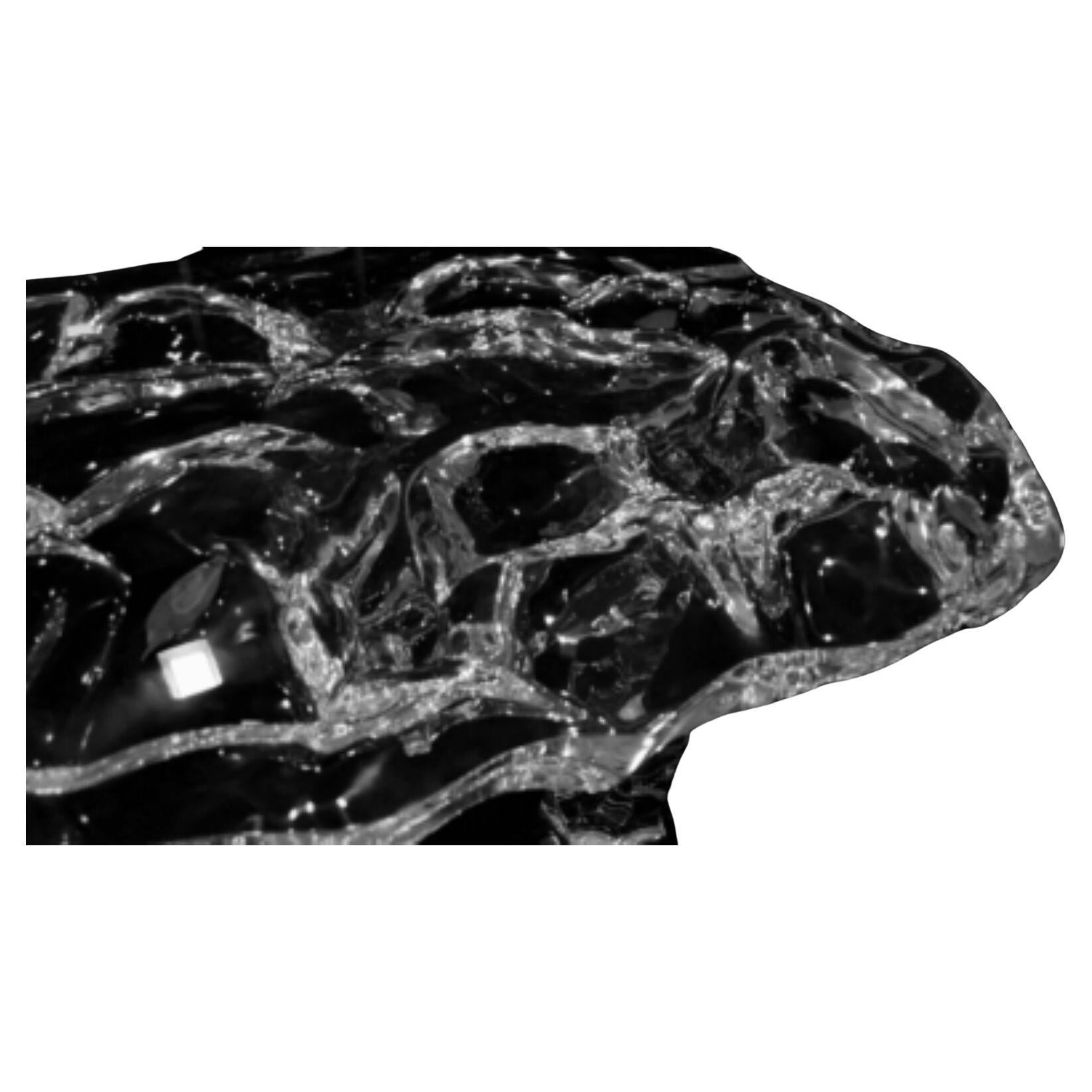 Branch Wave Table – Handmade Crystal mixed Table with Wave-Inspired Design (21. Jahrhundert und zeitgenössisch) im Angebot