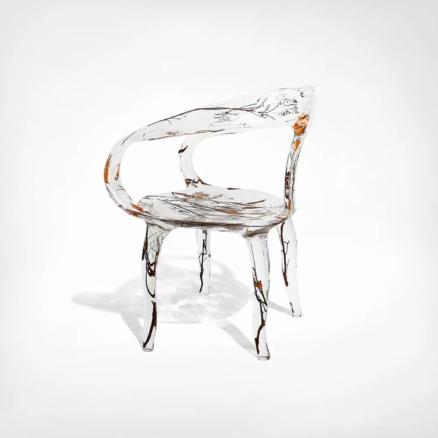 Other Branched Crystal Arm Chair by Dainte For Sale
