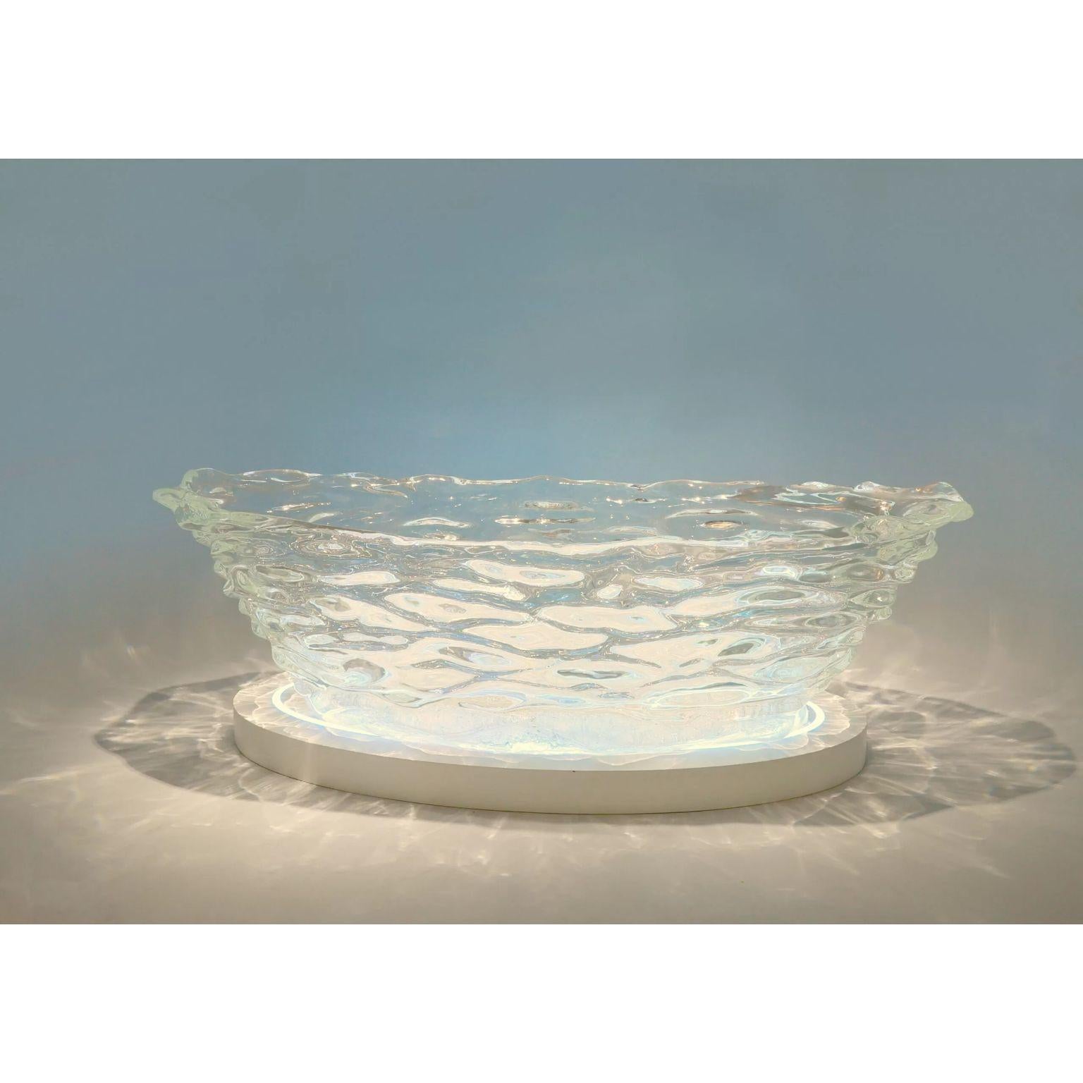 Branched Crystal Bathtub by Dainte
Dimensions: D 86.5 x W 198 x H 62.5 cm.
Materials: Mixed crystal.

Reconnect with the unbridled beauty and power of nature as the Branched Iconic Master Bathtub reminds your senses of the pure streams ebbing and