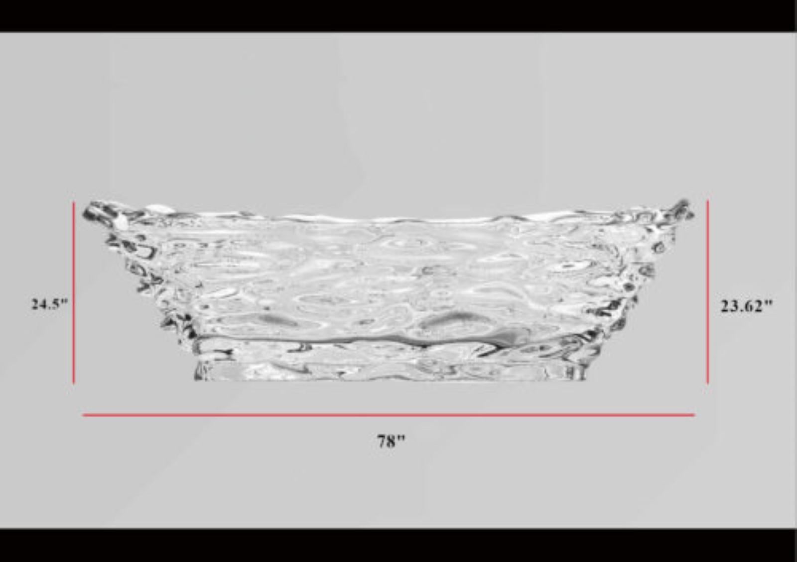 Branched Crystal Bathtub - Small - Eine luxuriöse Ode an die Gelassenheit der Nature (21. Jahrhundert und zeitgenössisch) im Angebot