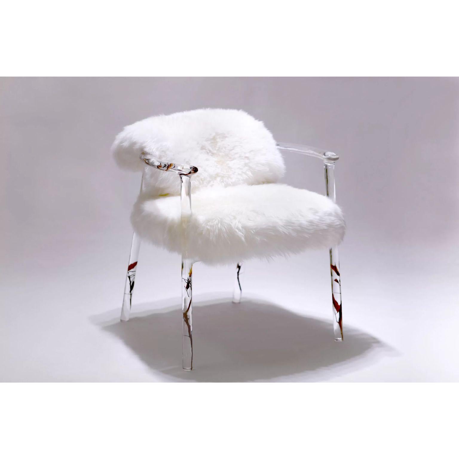 Autre Chaise de chef en cristal branchée par Dainte en vente