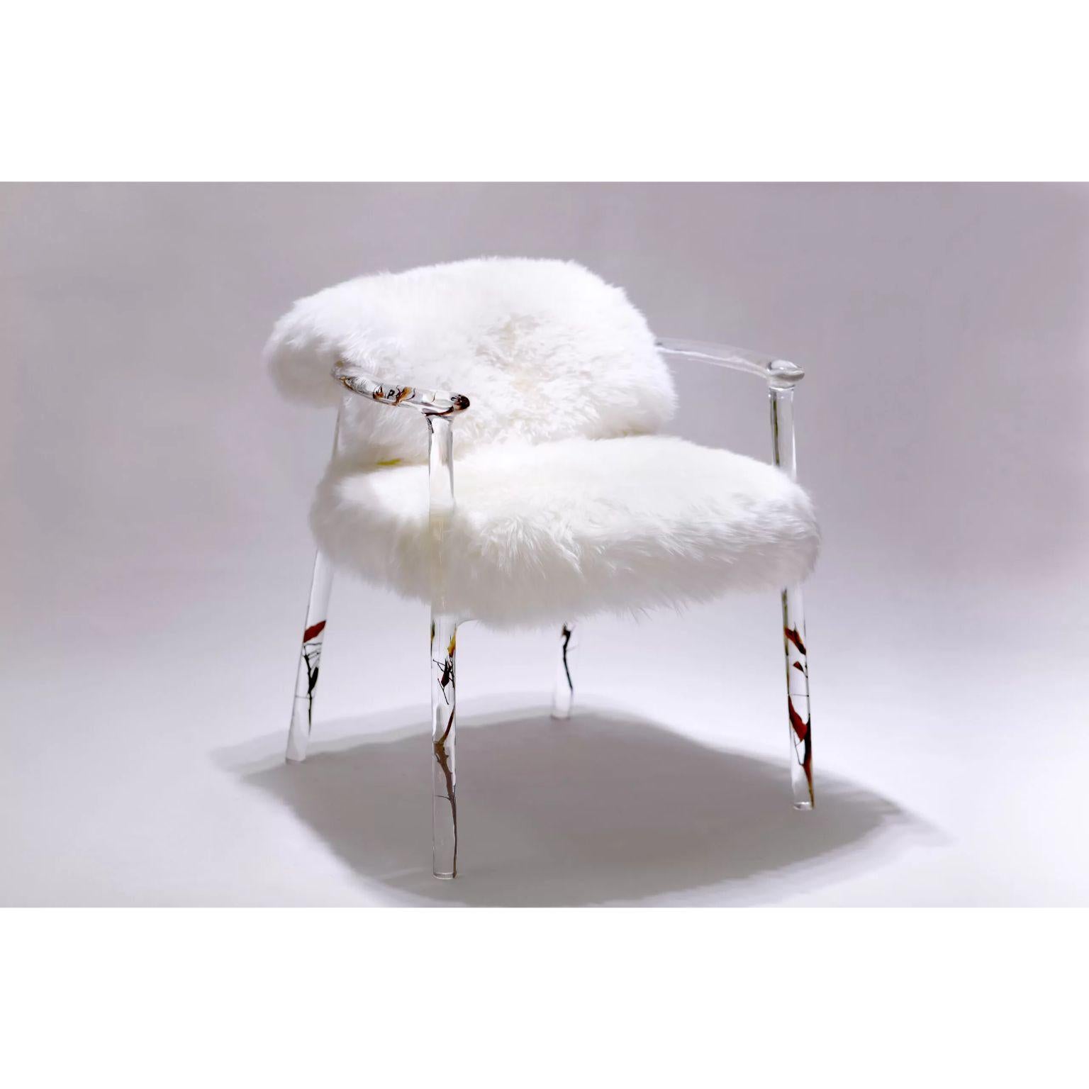 Other Branched Crystal Chieftain Chair by Dainte For Sale