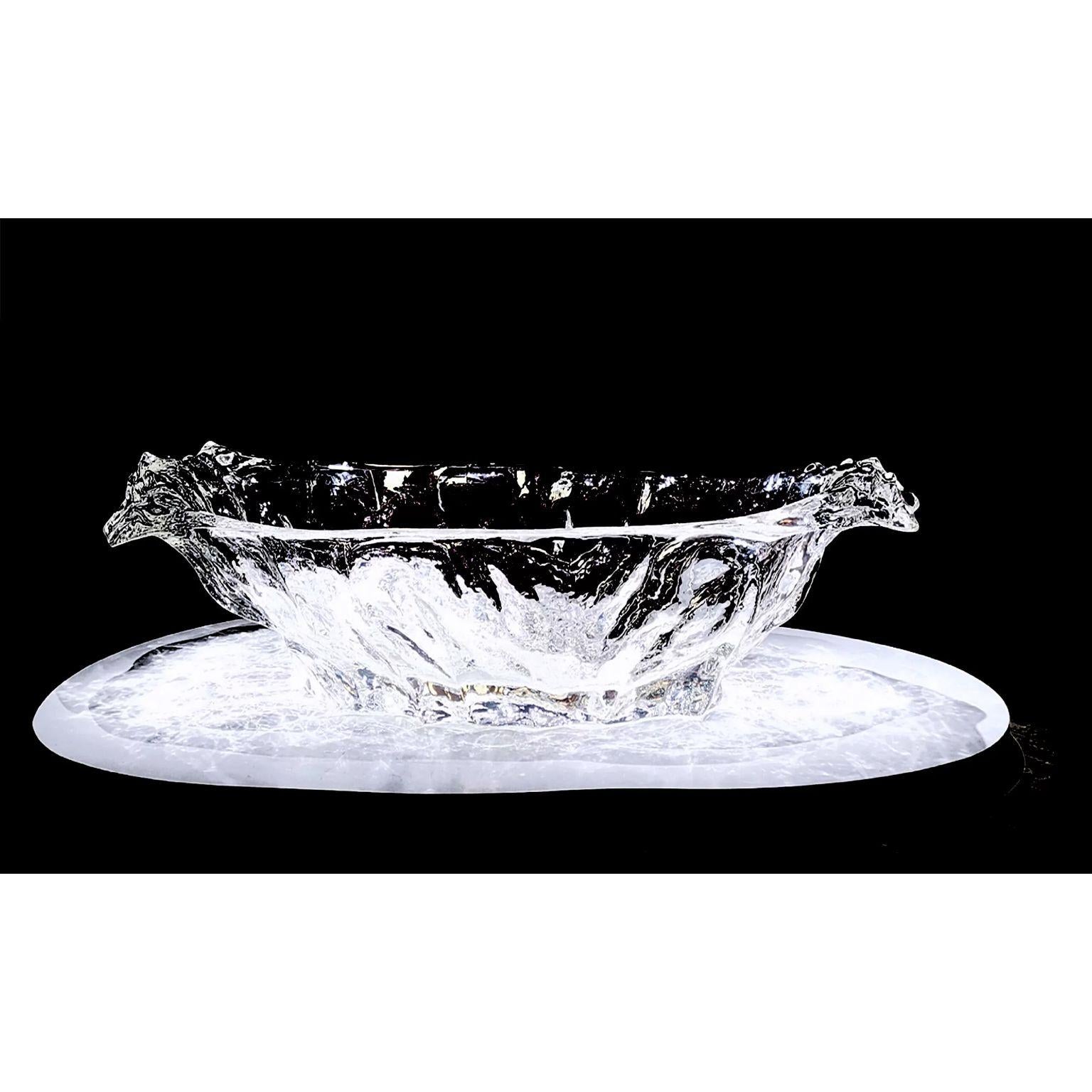 Branched Iconic Master Bathtub by Dainte
Dimensions: D 140 x W 280 x H 75 cm.
Materials: Mixed crystal.

Reconnect with the unbridled beauty and power of nature as the Branched Iconic Master Bathtub reminds your senses of the pure streams ebbing and