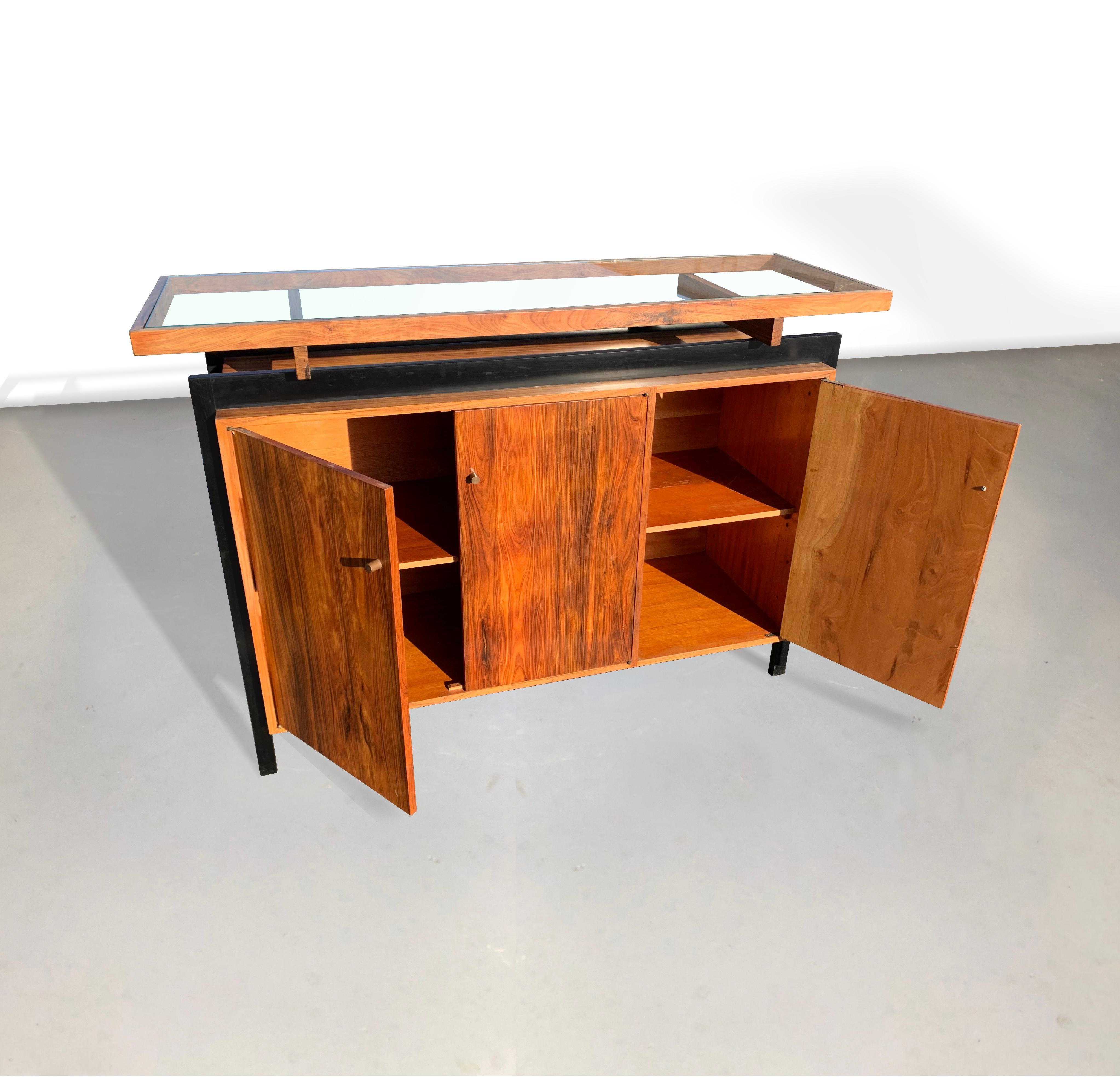 Branco & Preto Buffet Bar Unit, Brazil, 1960s In Good Condition For Sale In Whitstable, GB