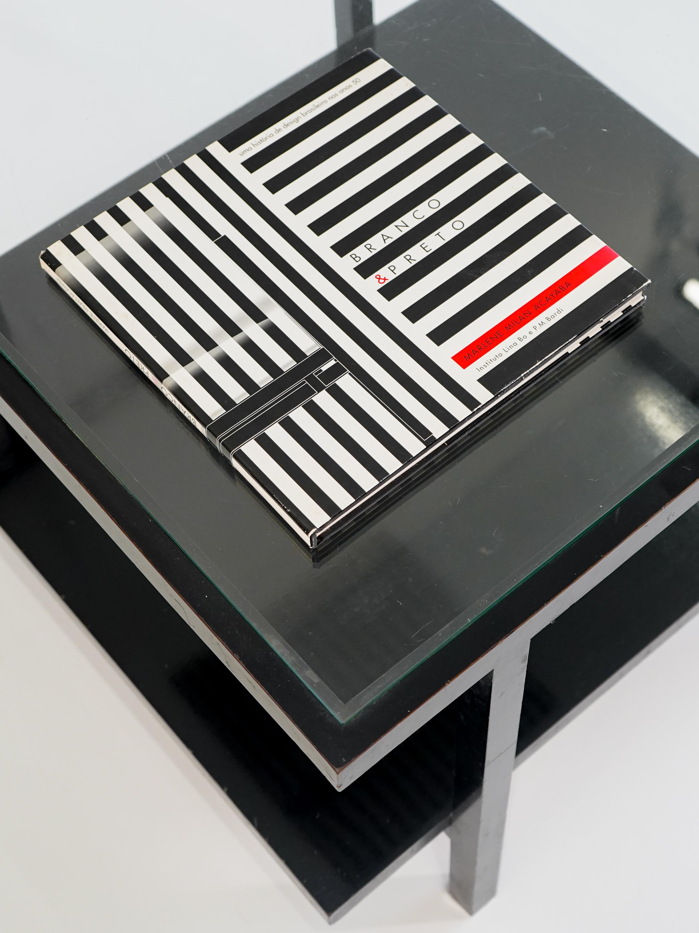 Branco & Preto - Beistelltisch, 1960, Moderne Mitte des Jahrhunderts, Brasilien im Angebot 2