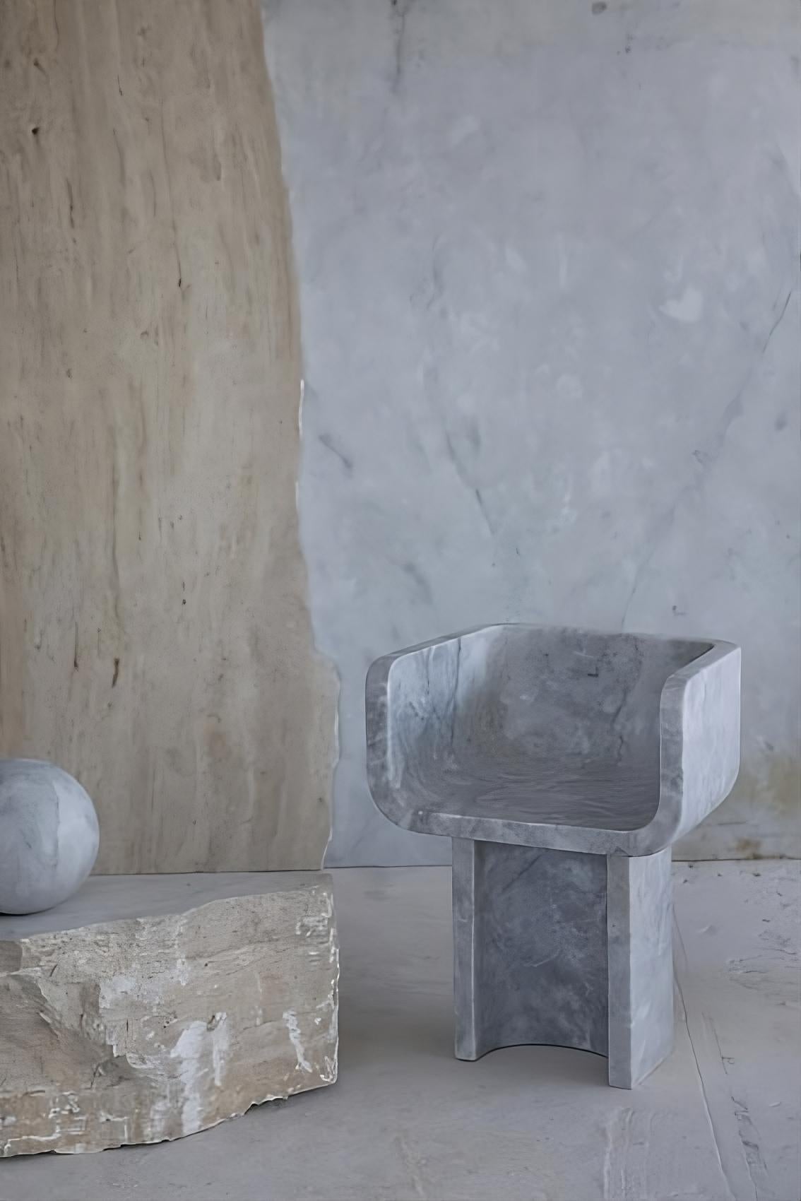 Inspired by Constantin Brancusi (1876-1957) who is credited as the father of modern art furniture and an important catalyst in the transition to modernism. Brancusi’s furniture featured simple, minimal designs that emphasized asymmetry and