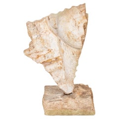 Brancusi Manner Abstract Art Deco Marble Sculpture