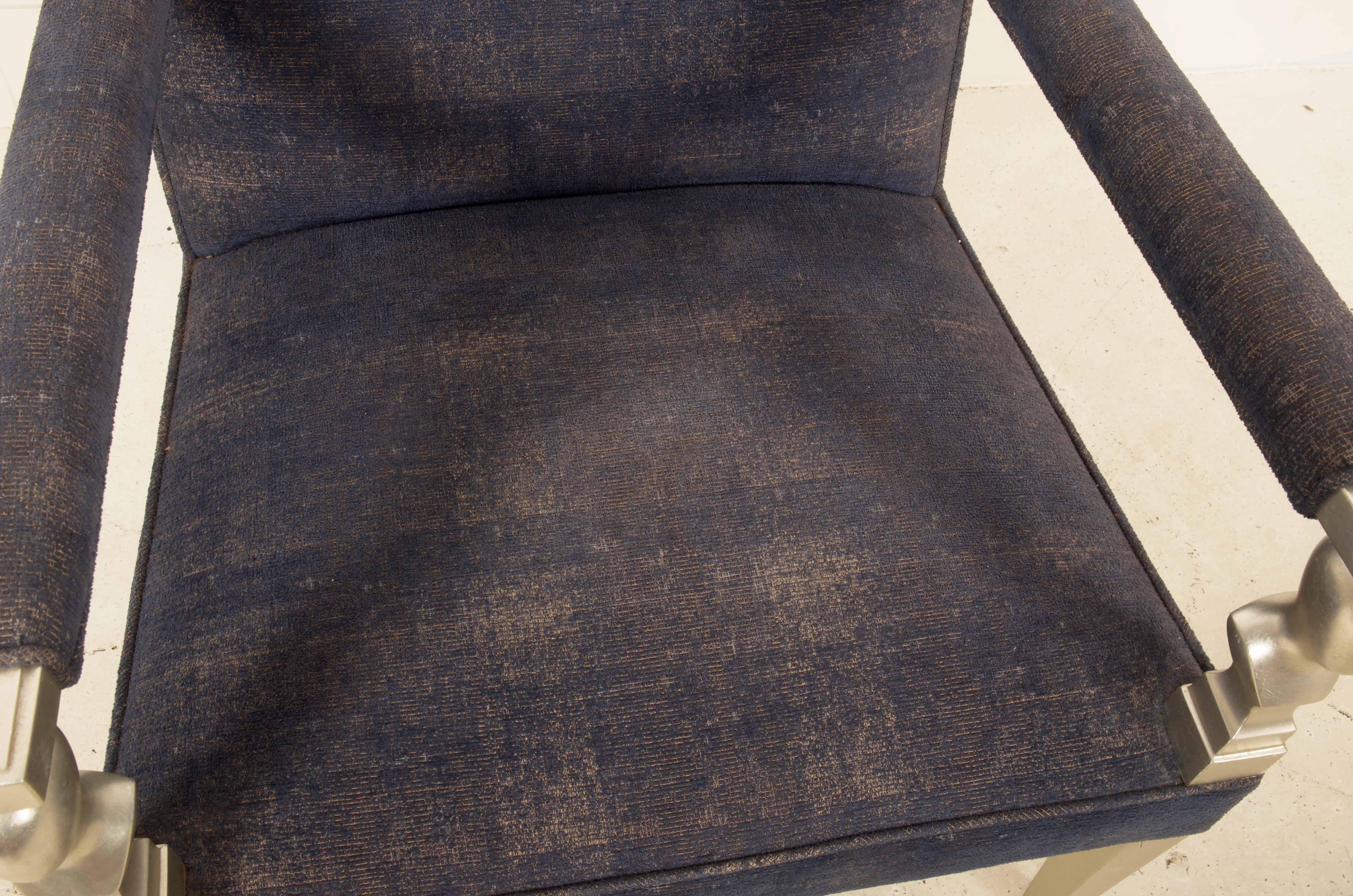 Sessel im Brancusi-Stil von John Hutton für Donghia. im Angebot 5