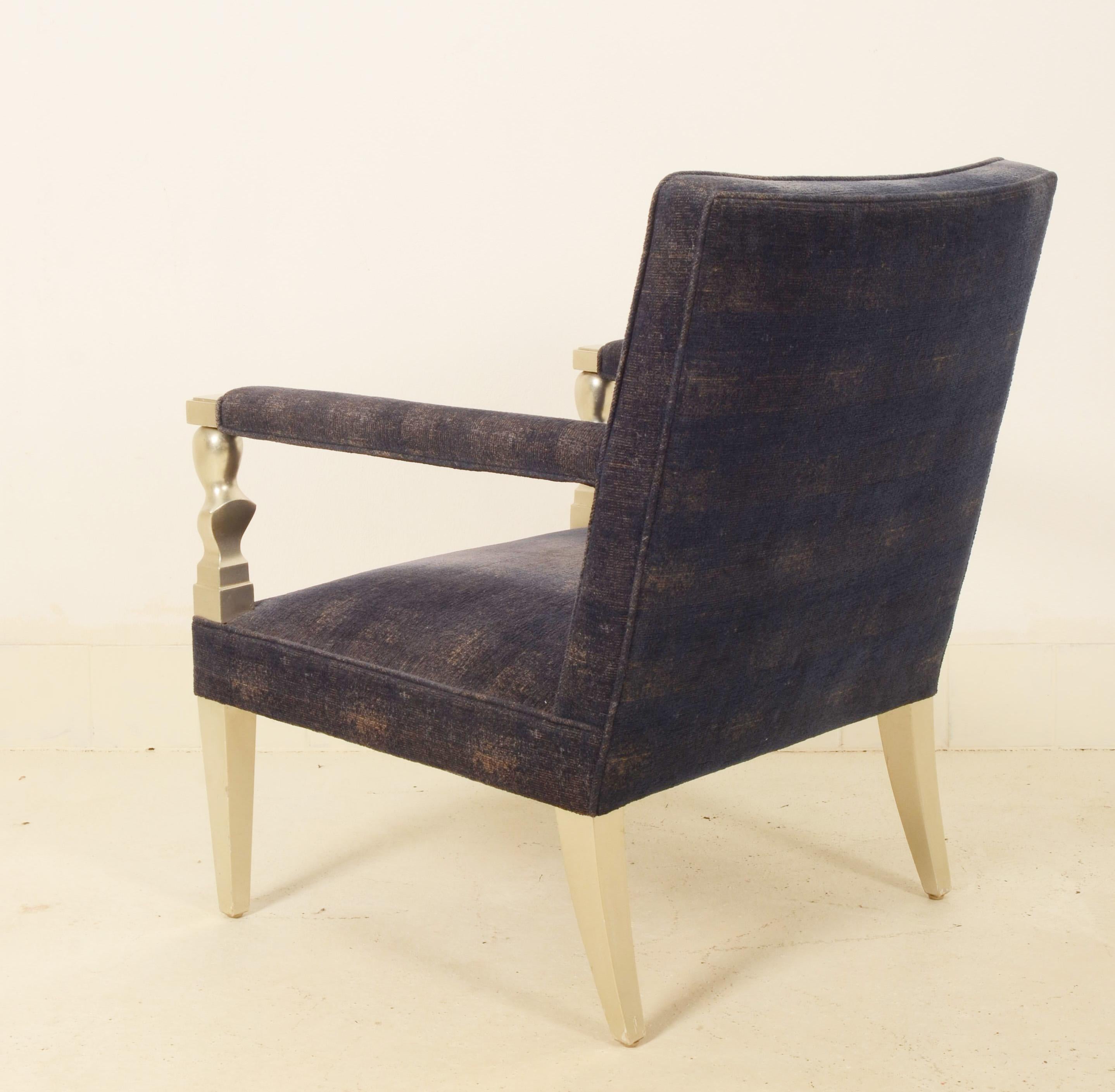 Sessel im Brancusi-Stil von John Hutton für Donghia. (Polster) im Angebot