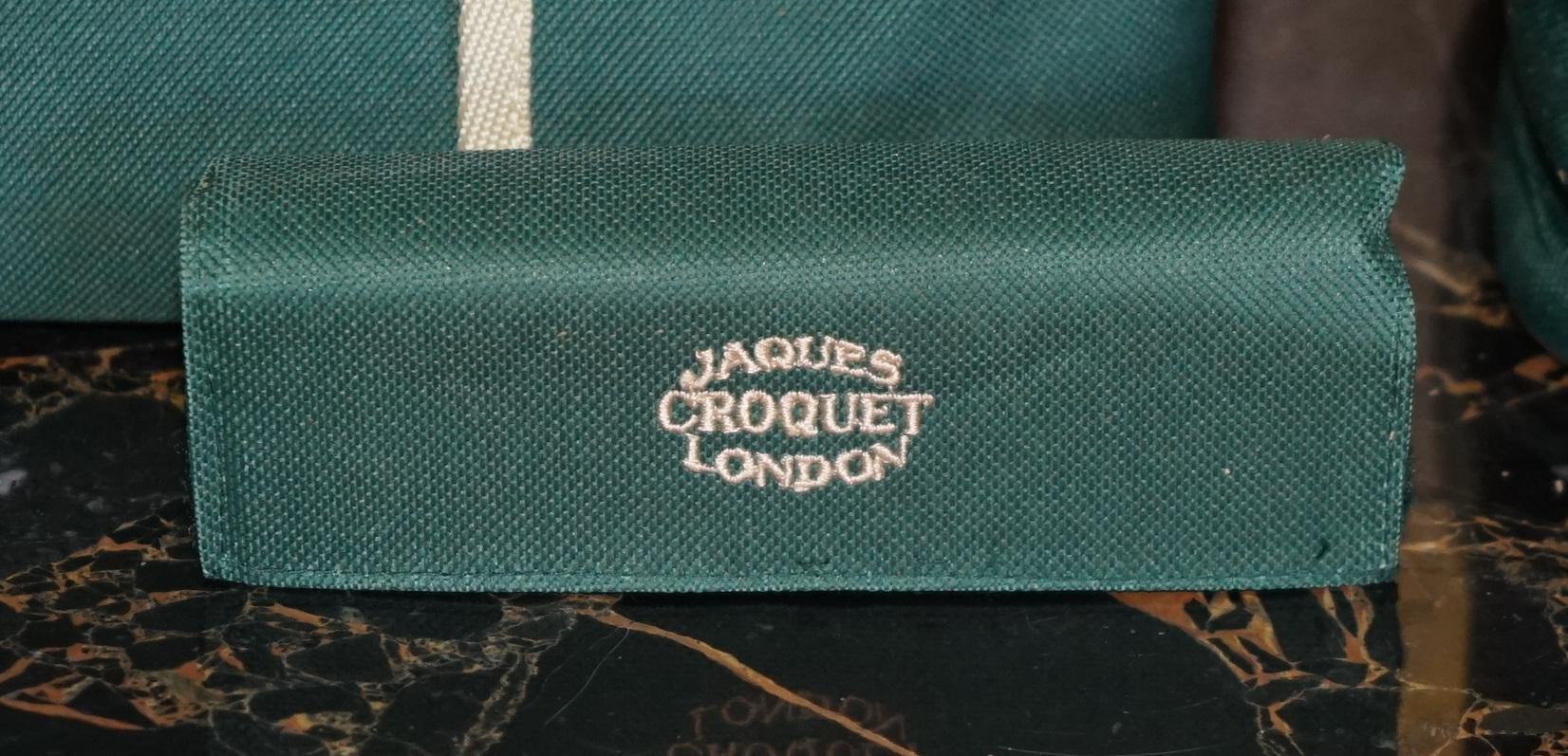 BRAND NEW 2009 LTD EDITION SOLD OUT JAQUES CHAMPIONSHiP CROQUET SET (Englisch) im Angebot