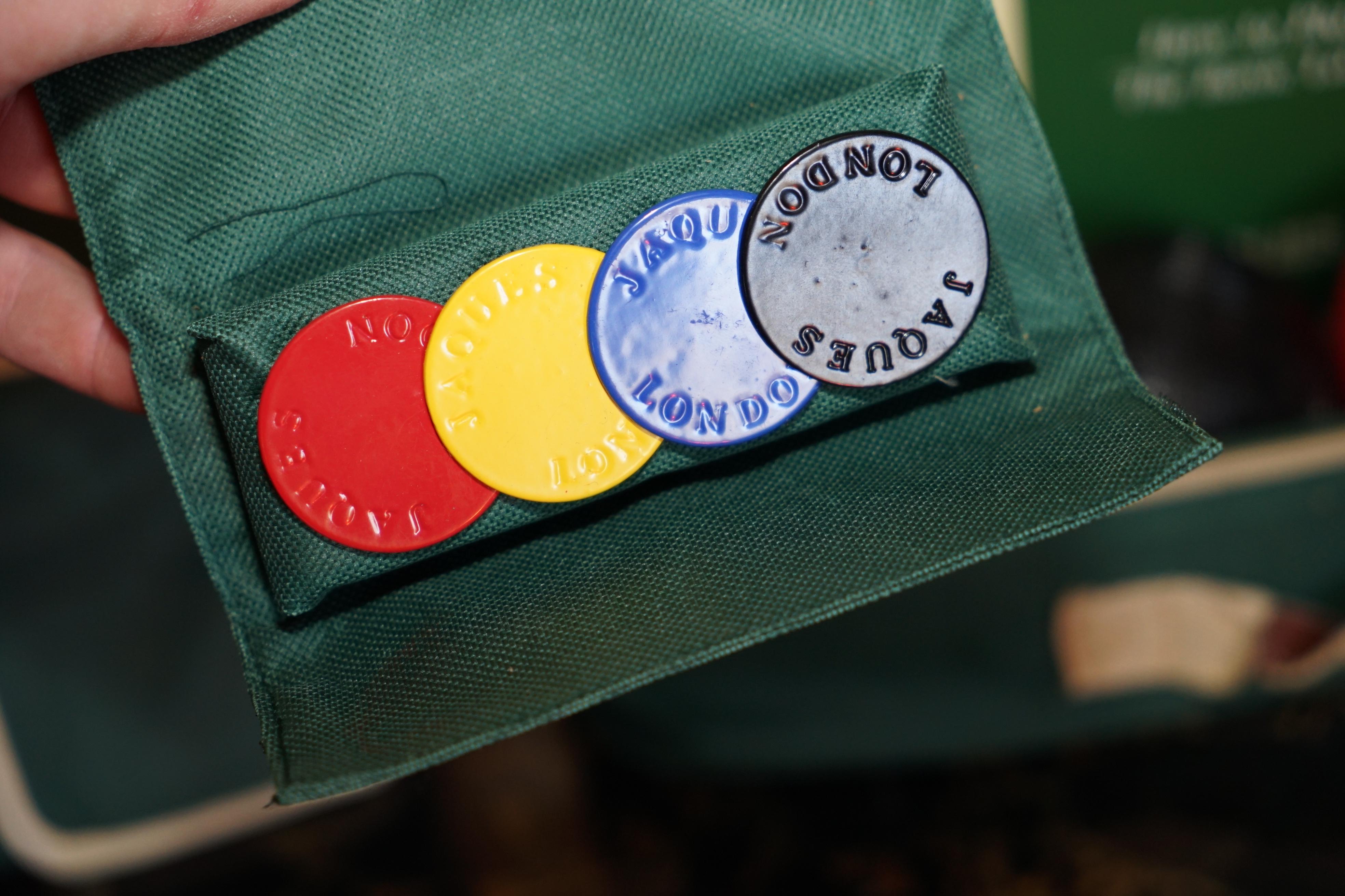 BRAND NEW 2009 LTD EDITION SOLD OUT JAQUES CHAMPIONSHiP CROQUET SET (Handgefertigt) im Angebot