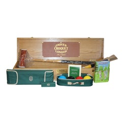 BRAND NEW 2009 LTD EDITION SOLD OUT JAQUES CHAMPIONSHiP CROQUET SET