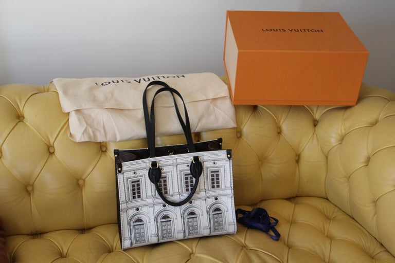 New Louis Vuitton Limited Edition Fornasetti Neverfull Tote Bag in Box For  Sale at 1stDibs