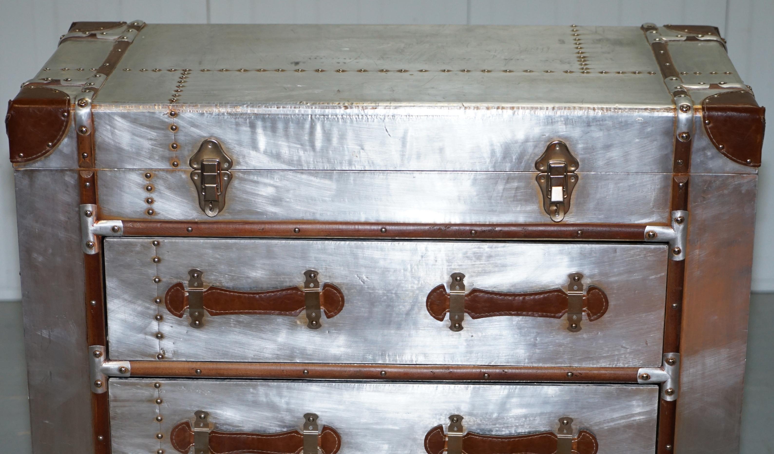 aluminum chest of drawers