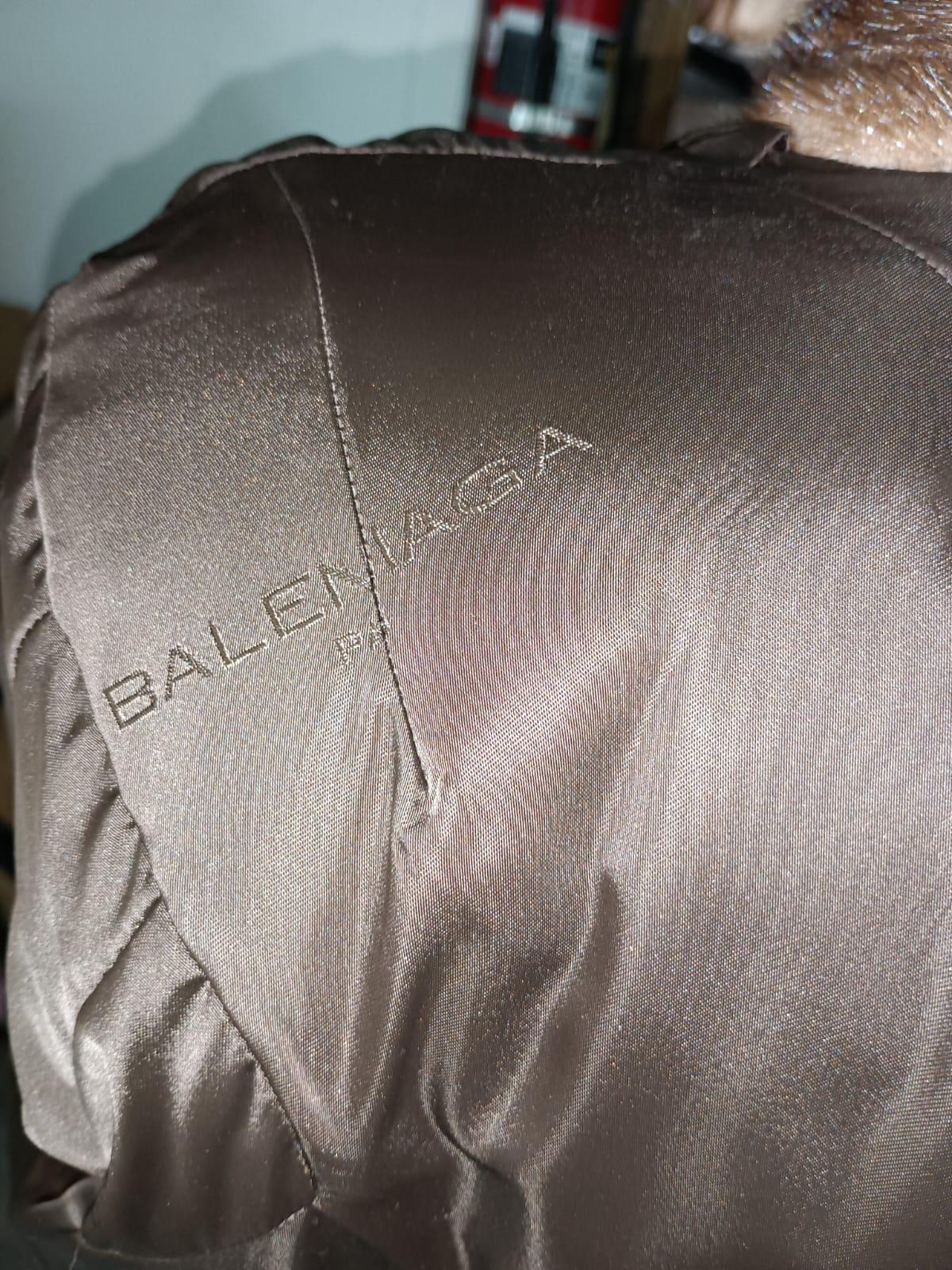 Brand new Balenciaga Demi Buff Mink Fur Coat (12-M) For Sale 10