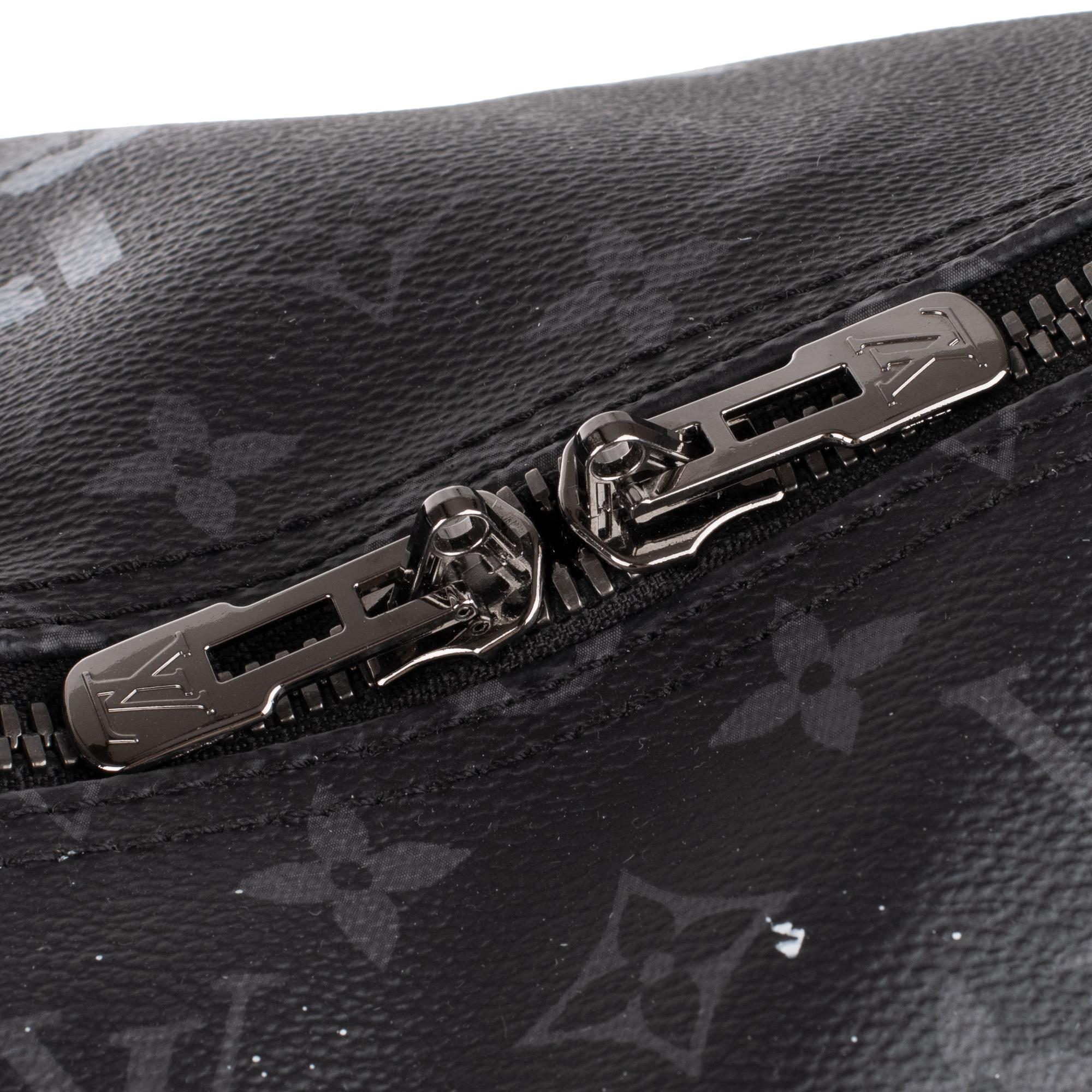 Brand New BATBAG by the artist Patbo:  Louis Vuitton Keepall 55 Eclipse strap! 5