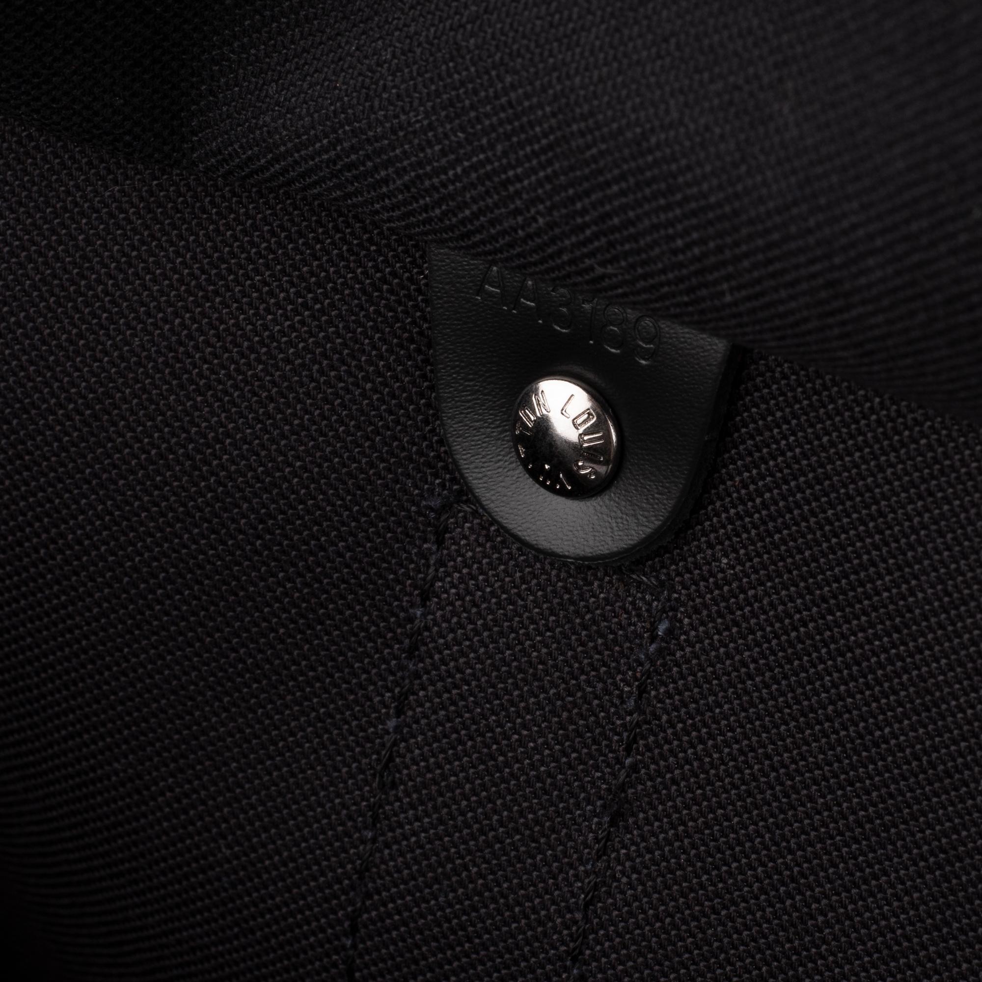 Women's or Men's Brand New BATBAG by the artist Patbo:  Louis Vuitton Keepall 55 Eclipse strap!