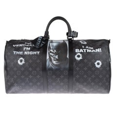 Louis Vuitton City Keepall Bag Trunk L'Œil Printed Leather Neutral