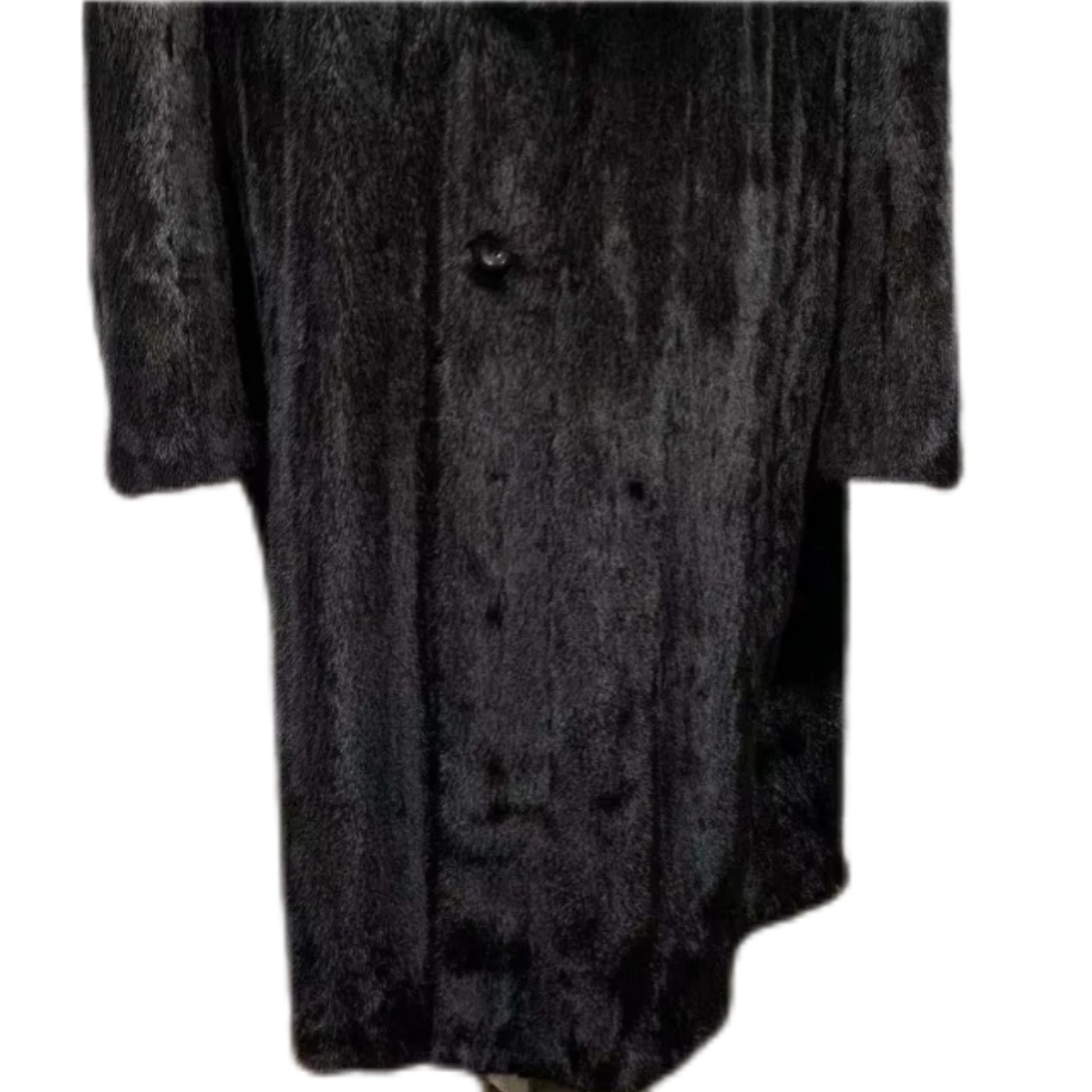 Brand new Big Tall Blackglama Men's mink fur coat parka jacket size 2 XL In New Condition For Sale In Montreal, Quebec