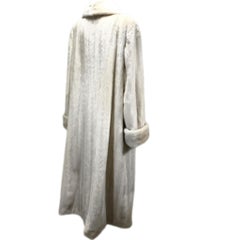 Großer Perlen-Herrenmantel aus Nerzpelz, Größe 2 XL