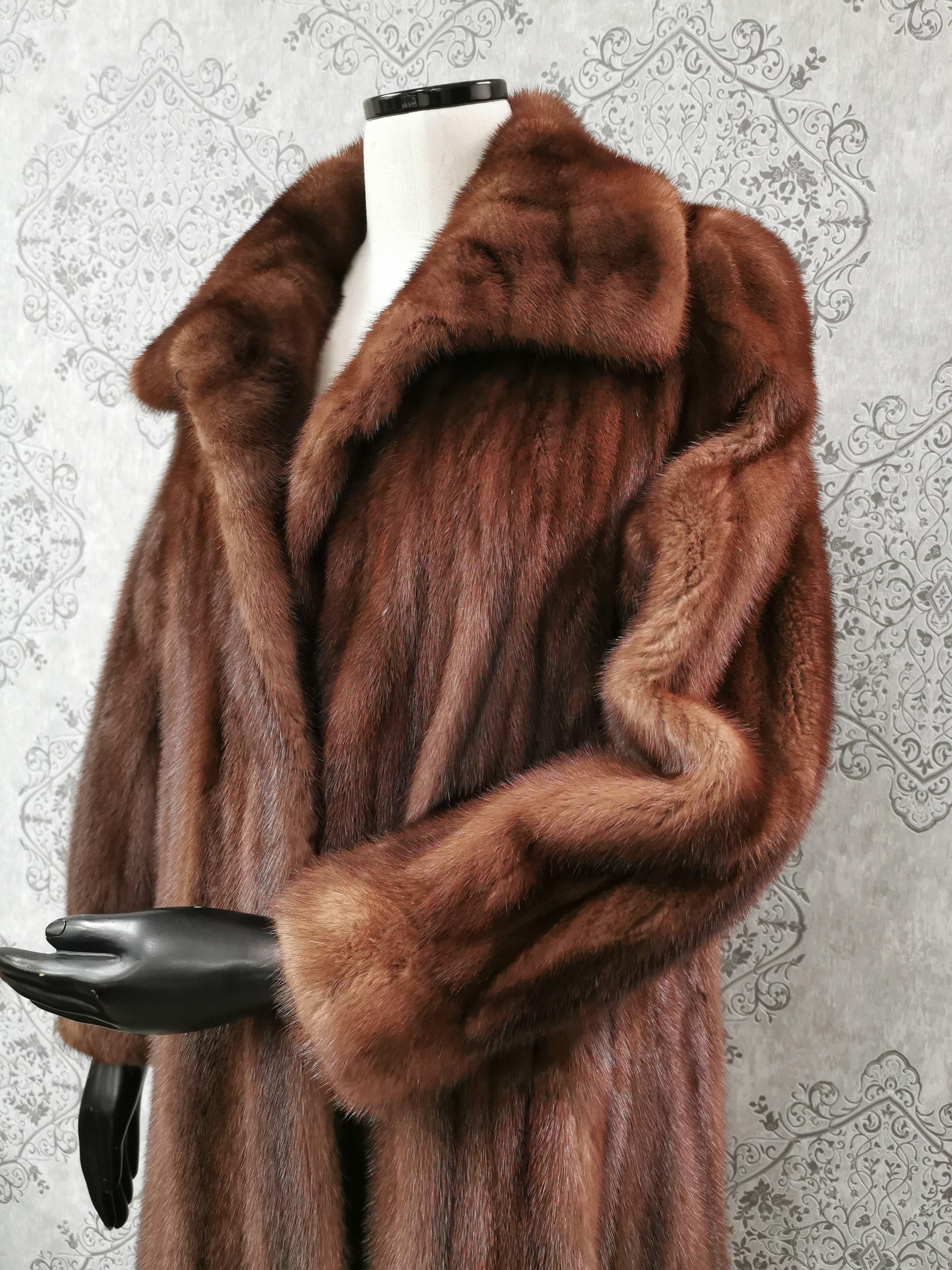 demi buff mink coat