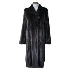 Birger Christensen Ranch Female Mink Fur Trench-coat neuf (taille 14-16 M/L)