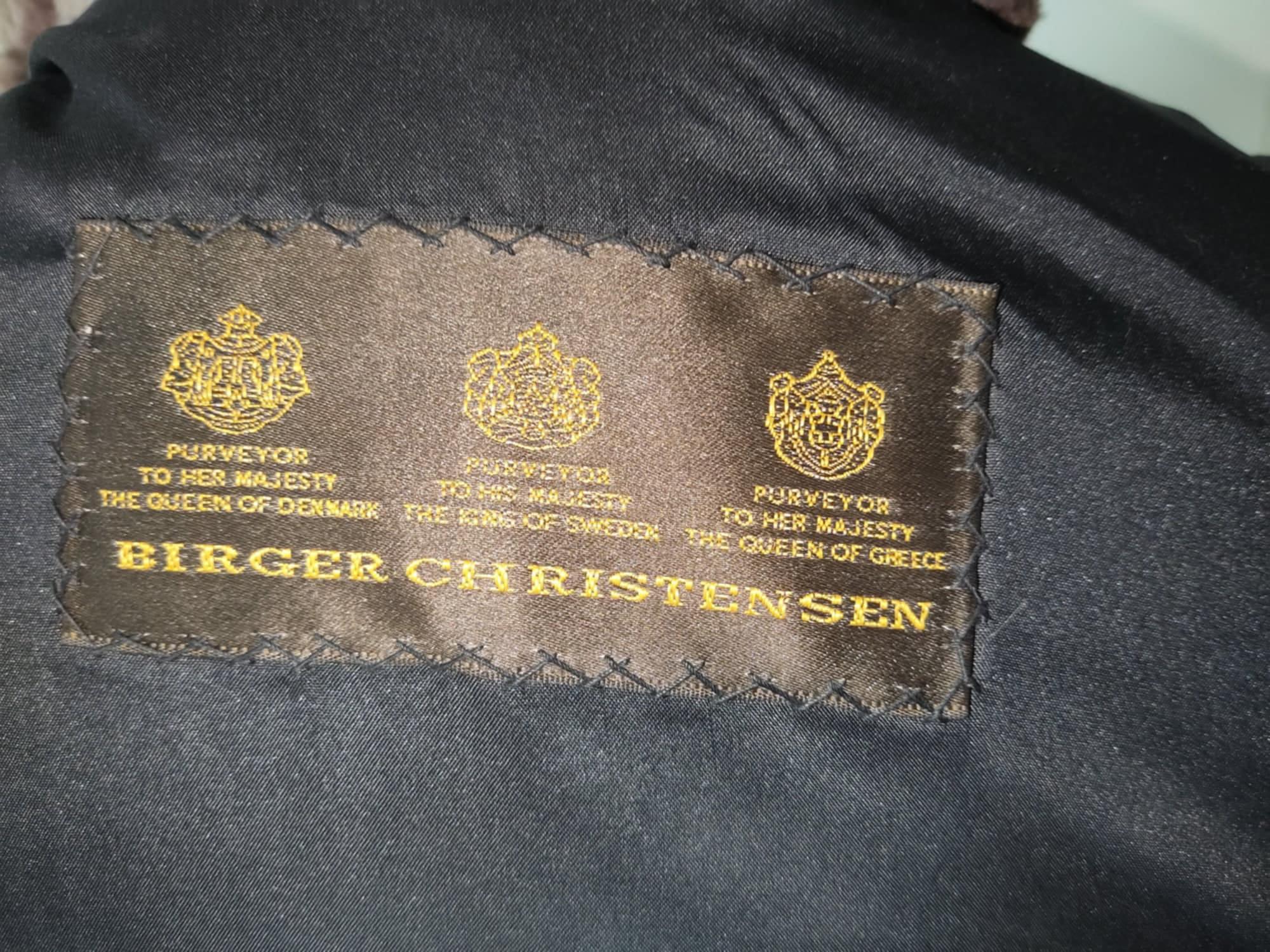 Brand New  Birger Christensen Sheared Beaver Fur Coat with Fur Trim (Size 14) 9