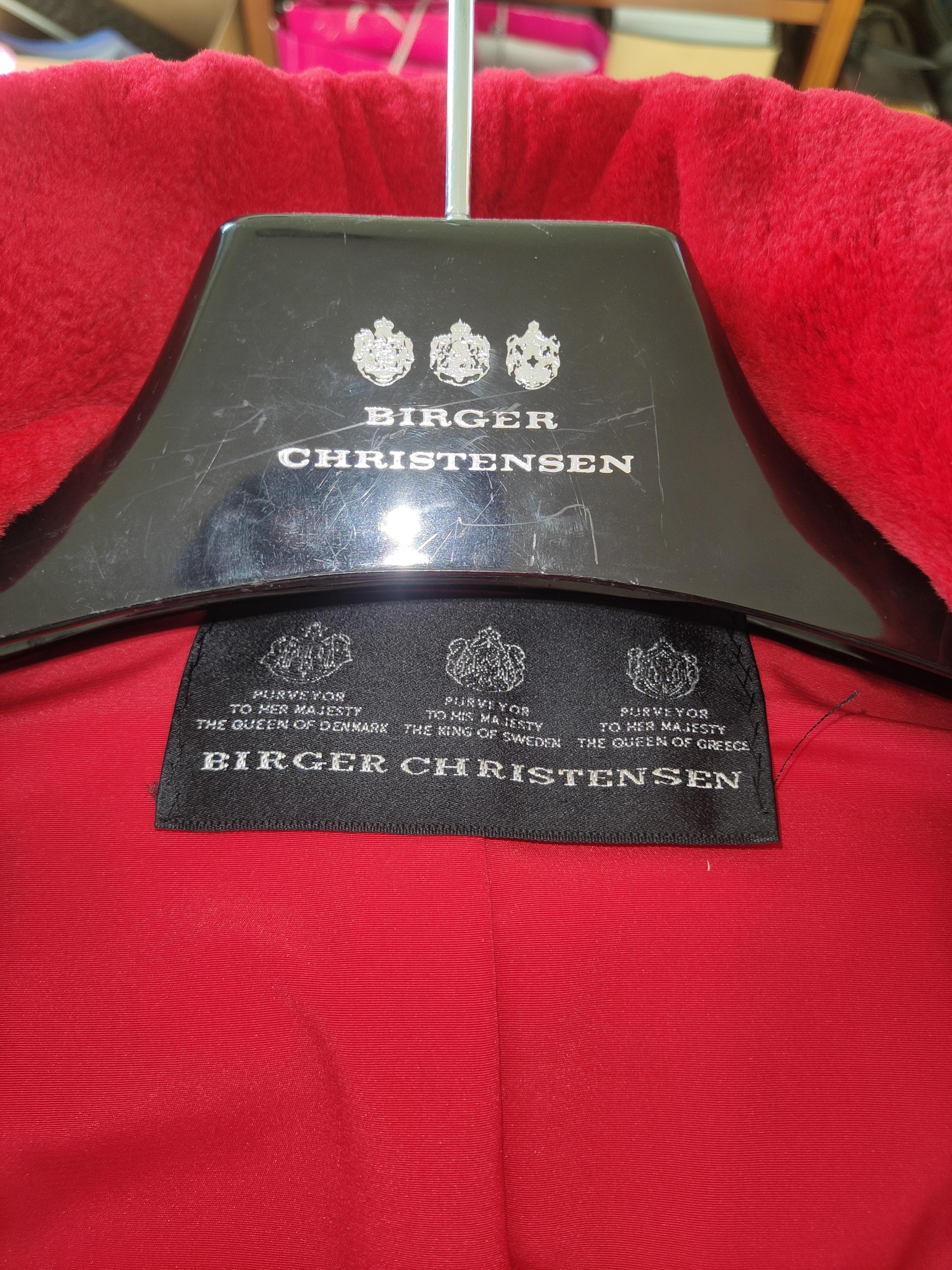 Birger Christensen - Manteau en fourrure de vison tondue, taille 12/M, état neuf en vente 4