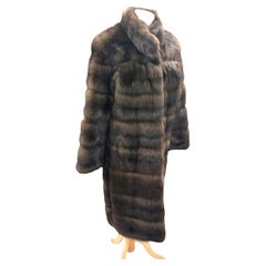 Brand New Bisang Russian sable Fur Coat size 85000$ tag