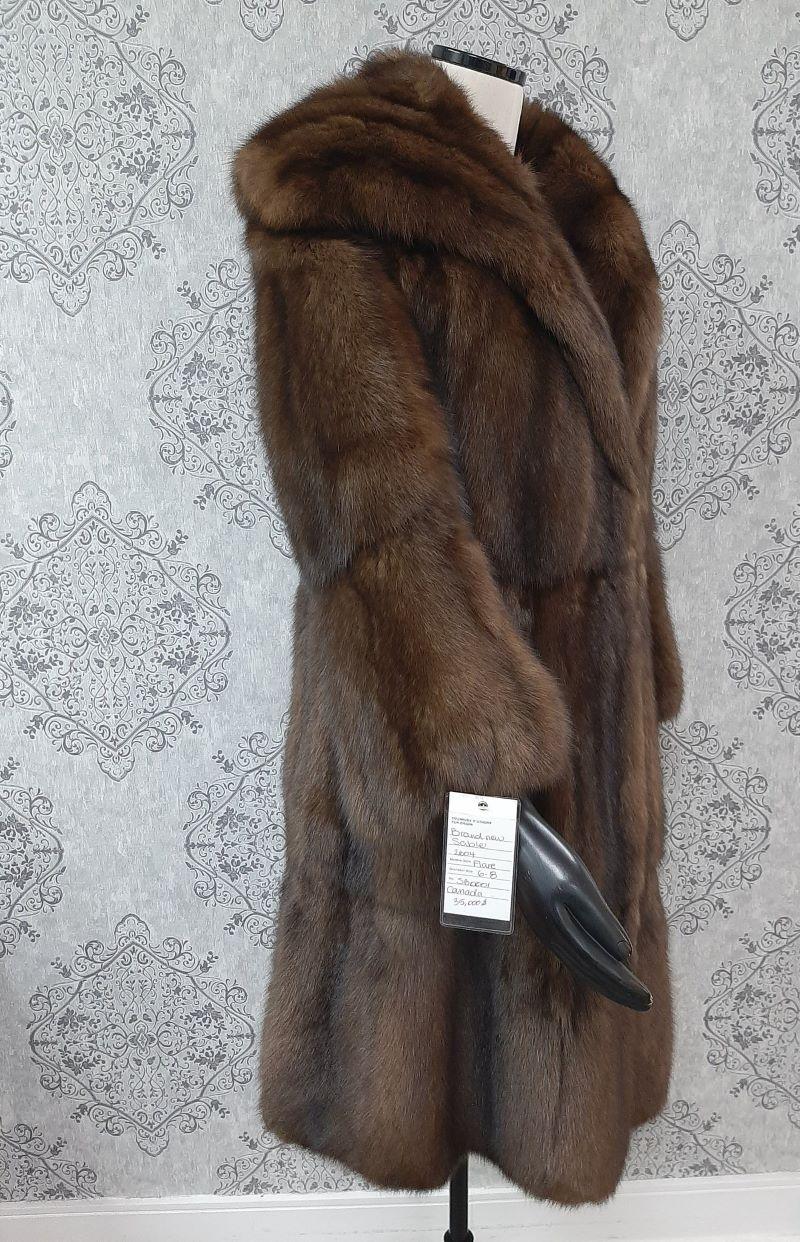 what is sable fur made from