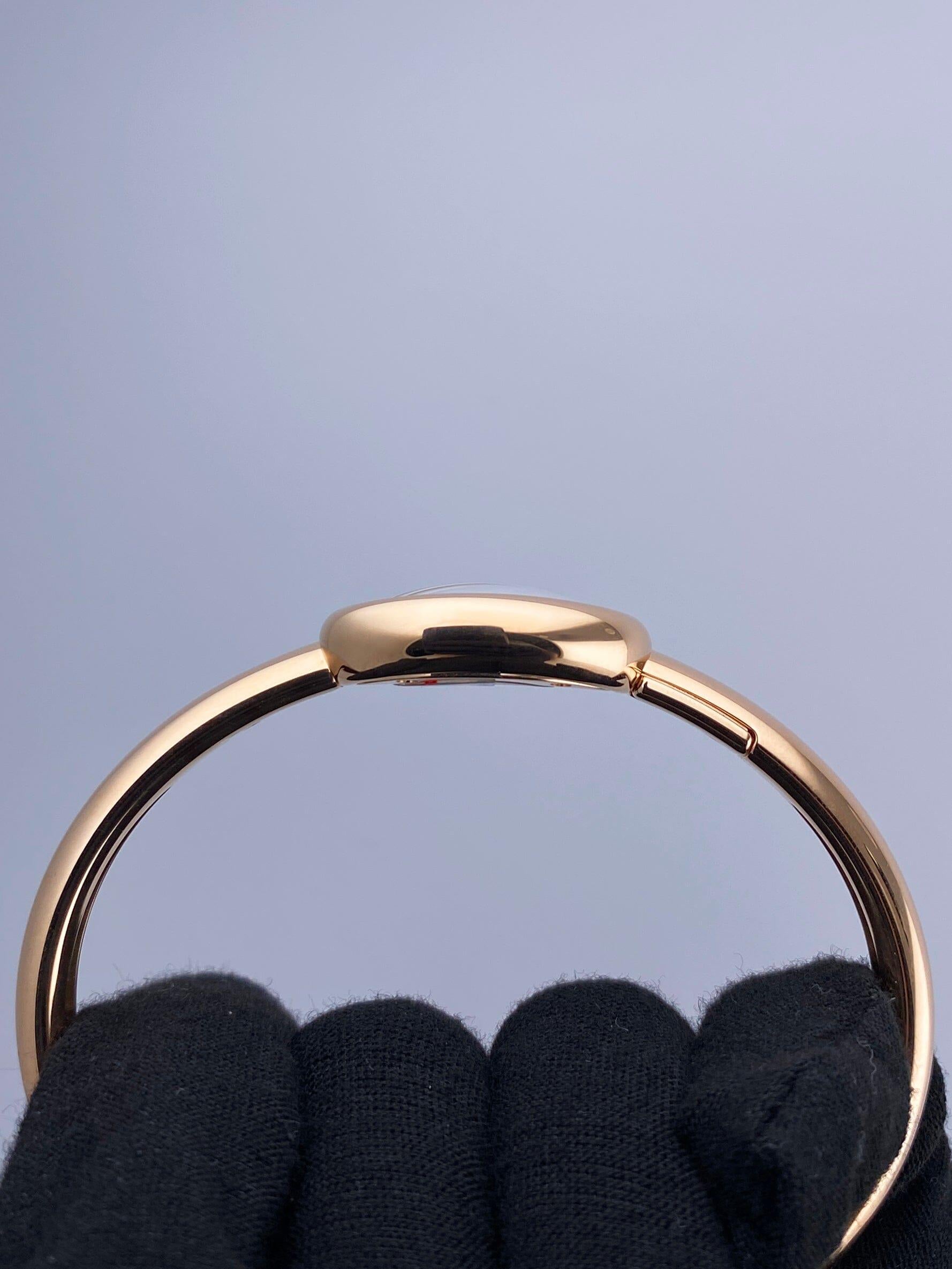 Brand New Cartier Baignoire WGBA0036 Größe 17 Damenuhr Box Papiere im Angebot 3