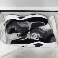 Brand New Chanel Classic Low Top Suede Trainers