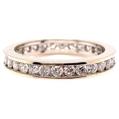 Brand New Channel Set 1.03ct Diamond 14k Eternity Wedding Anniversary Band