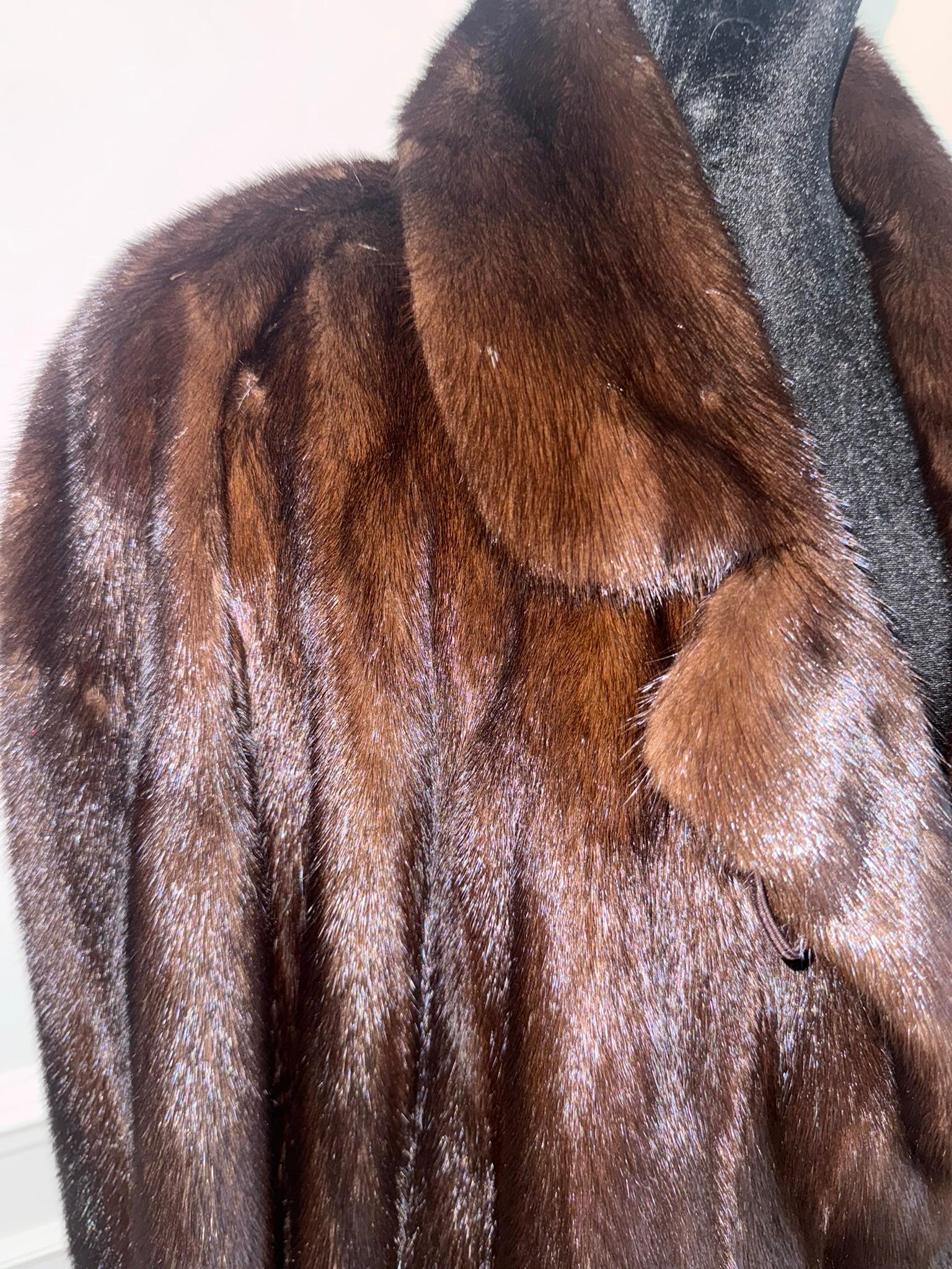 De las mujeres Nuevo abrigo de piel de visón Christian Dior talla 12 L en venta