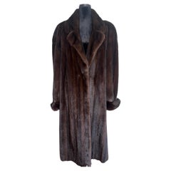 Brand New Christian Dior demi buff mink fur coat size 12 L