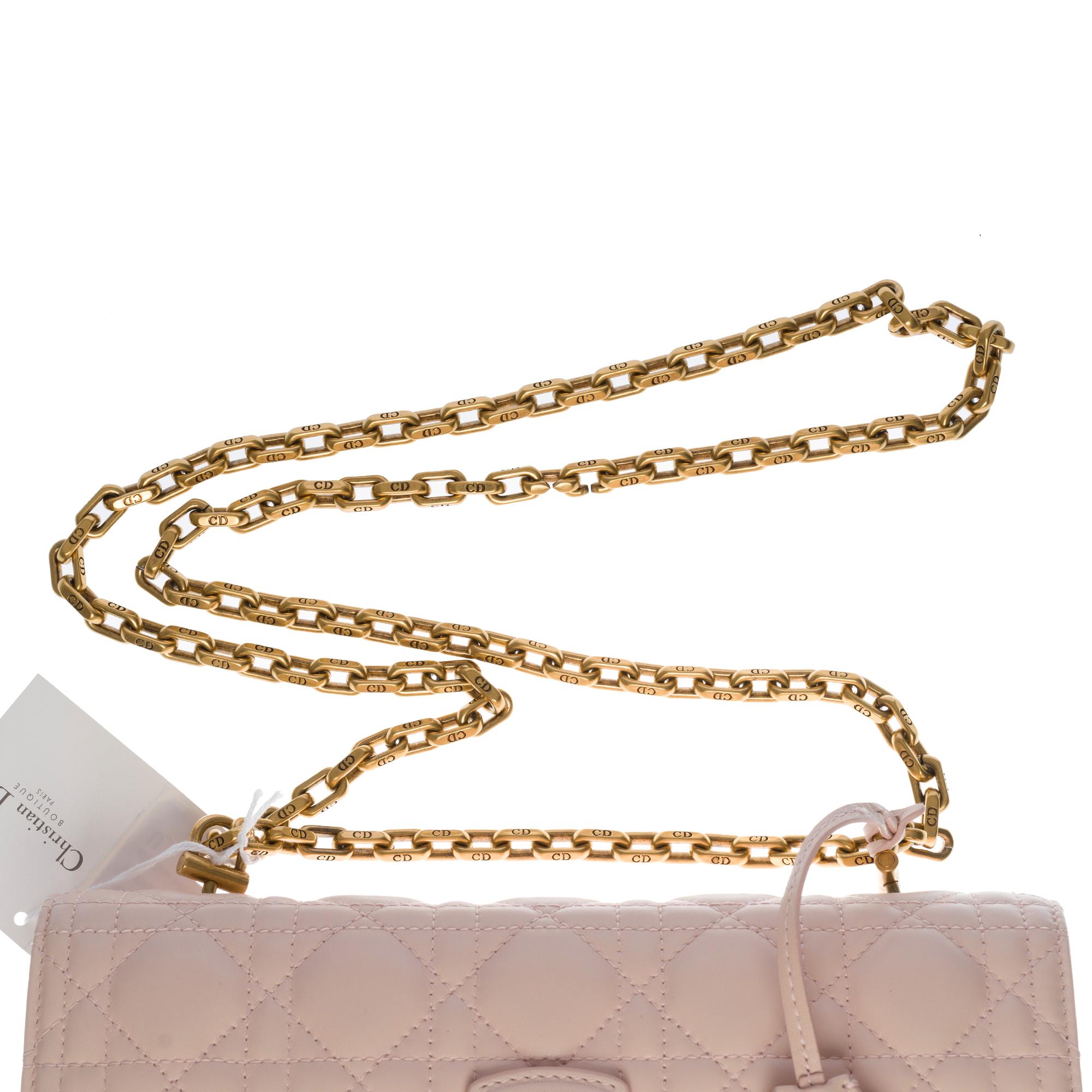 Brand New /Christian Dior Dioraddict Shoulder bag in Pink cannage leather, GHW In New Condition In Paris, IDF
