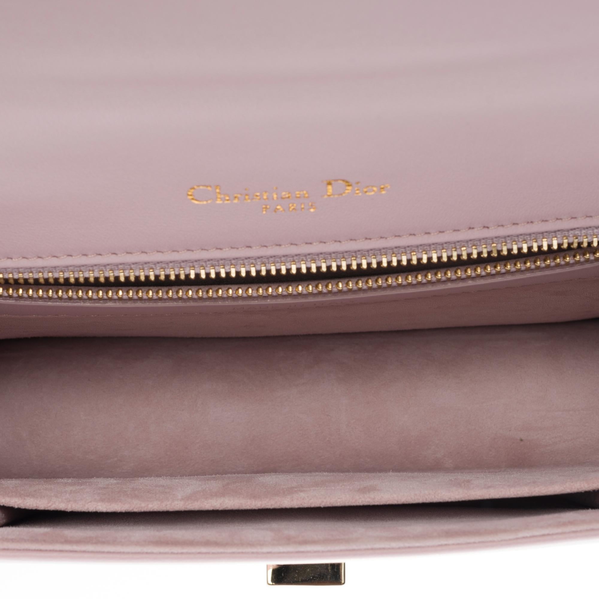 Brand New /Christian Dior Diorama Shoulder bag in Pink cannage leather ...
