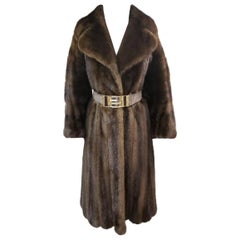 Used Christian dior mink fur coat size 18