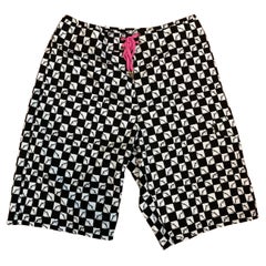 Brand New Chrome Hearts Matty Boy 99 Eyes Swim Trunk Silk Shorts size 32