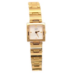 BRAND NEW Citizen Wrist Watch Stainless Steel Gold Plated Quartz MSRP $325
