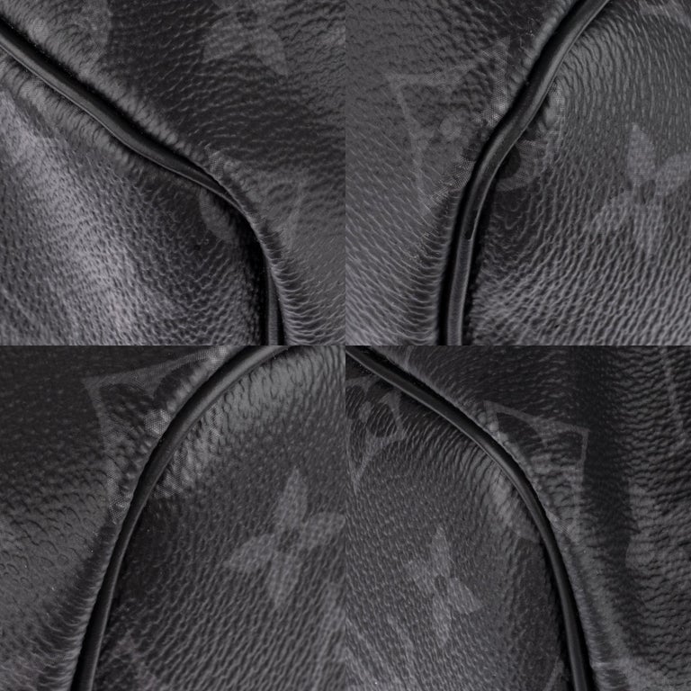 Brand New Customized BATBAG :  Louis Vuitton Keepall 55 Eclipse strap! 5